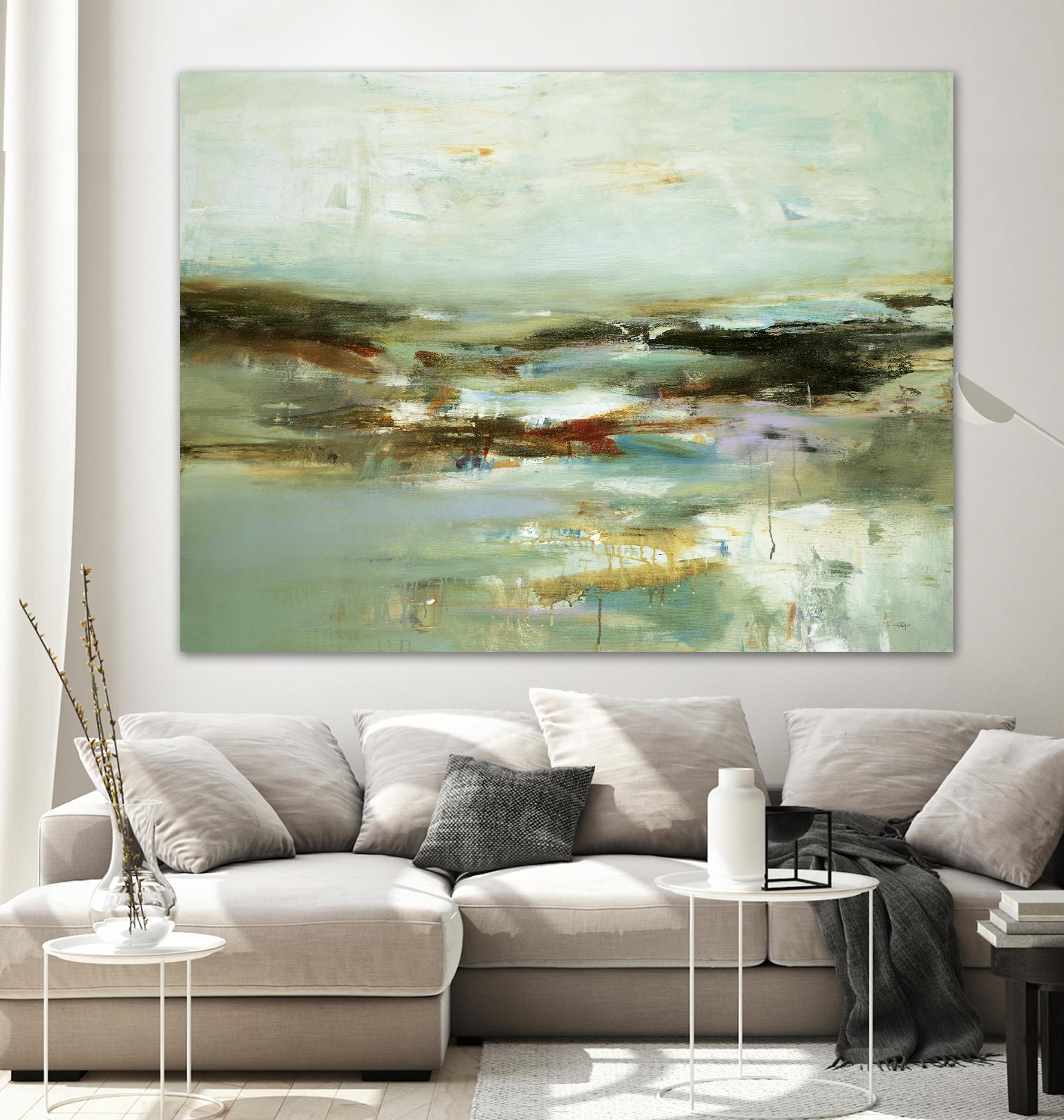 Abstracted Views by Lisa Ridgers on GIANT ART - black abstract