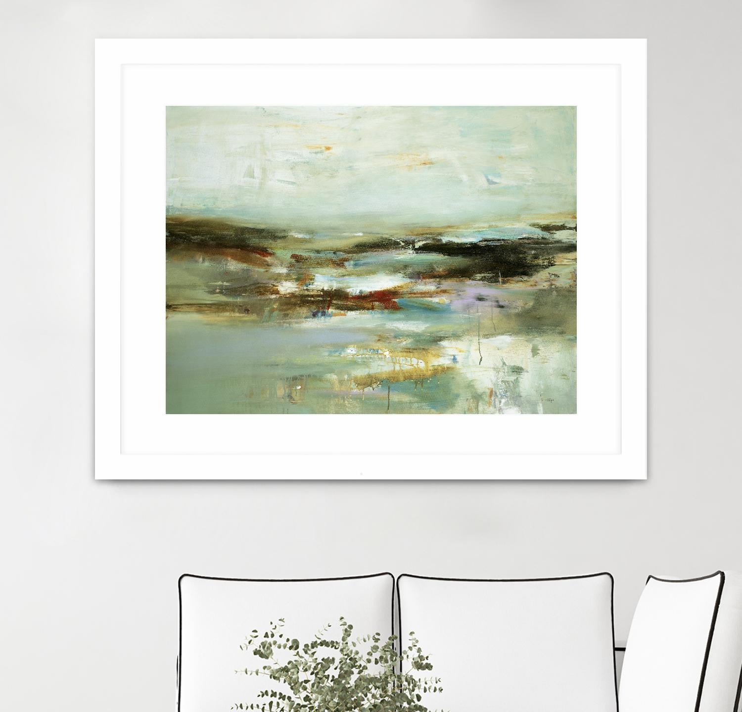 Abstracted Views by Lisa Ridgers on GIANT ART - black abstract