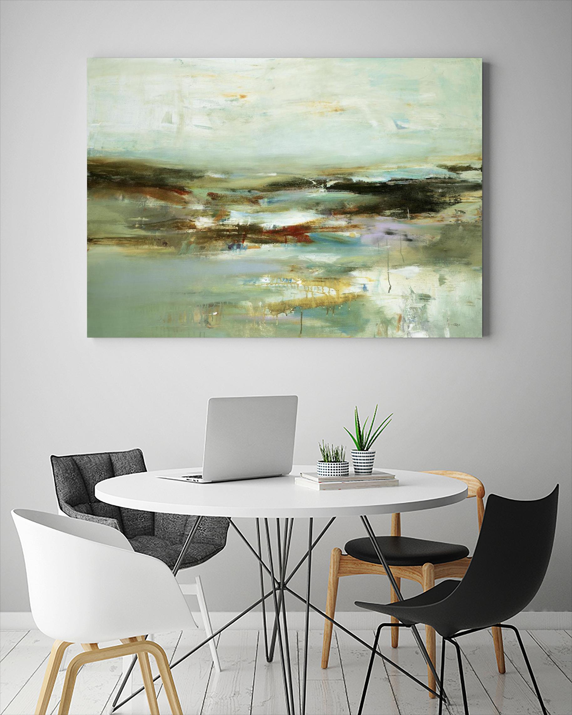 Abstracted Views by Lisa Ridgers on GIANT ART - black abstract