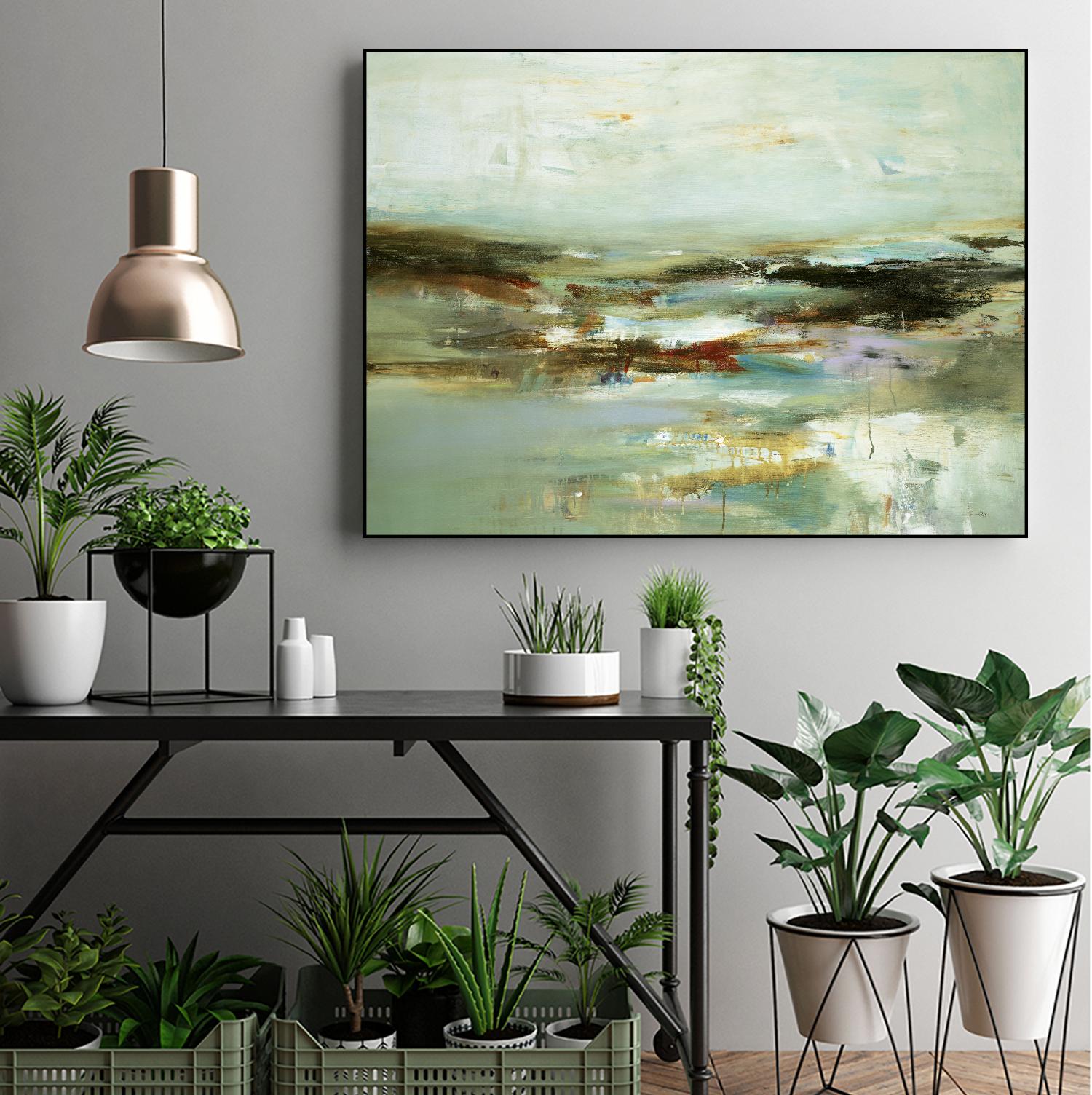 Abstracted Views by Lisa Ridgers on GIANT ART - black abstract