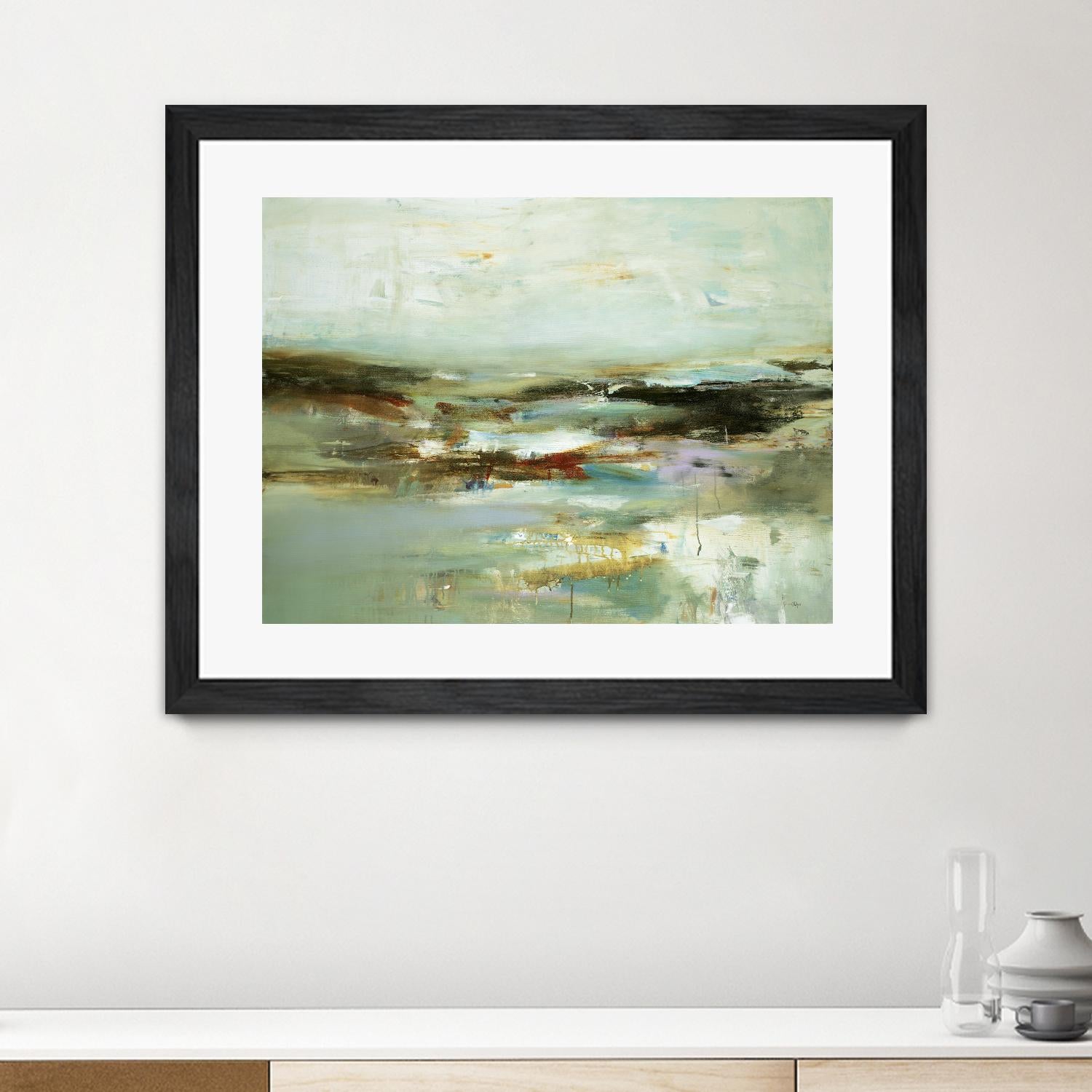 Abstracted Views by Lisa Ridgers on GIANT ART - black abstract