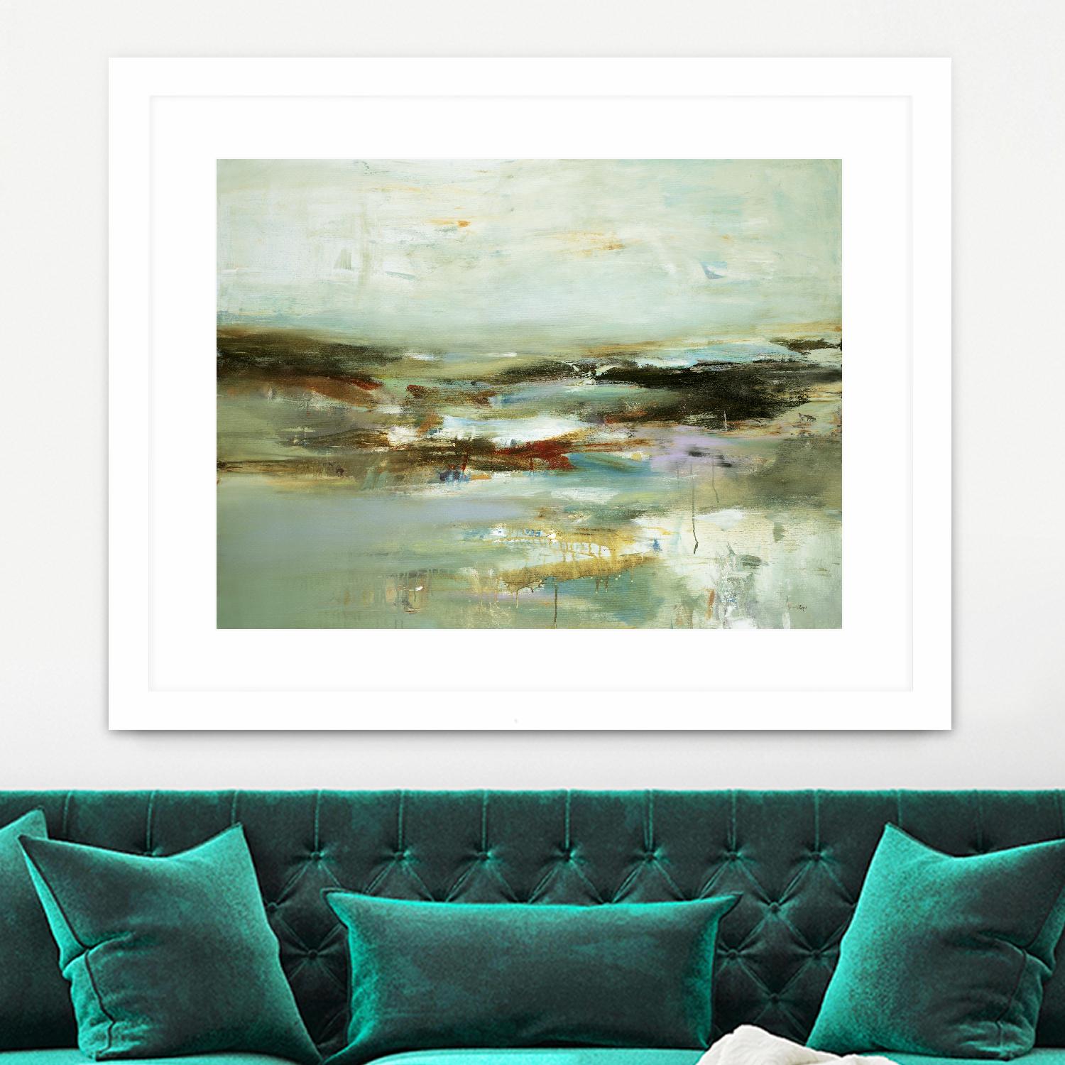 Abstracted Views by Lisa Ridgers on GIANT ART - black abstract