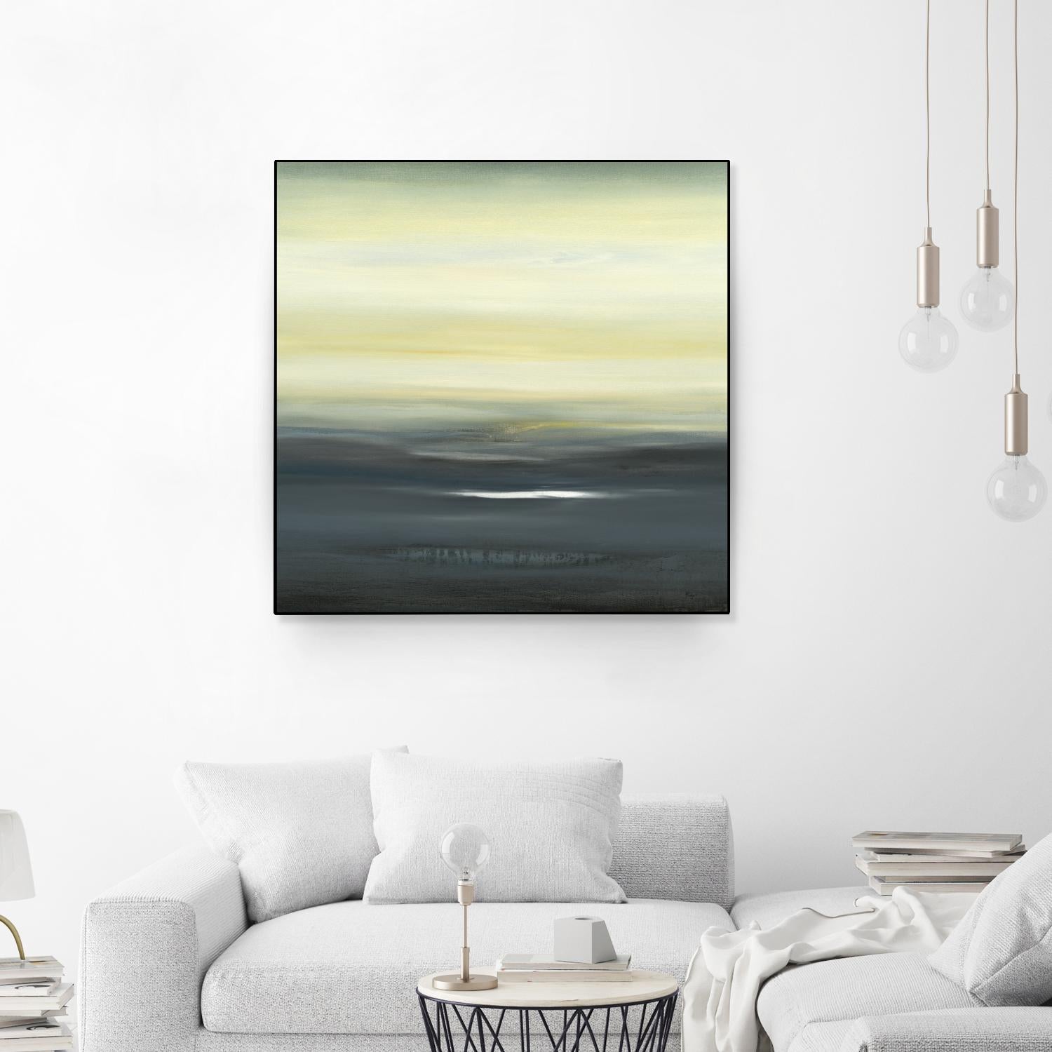 Land of Serenity II by Lisa Ridgers on GIANT ART - blue abstract