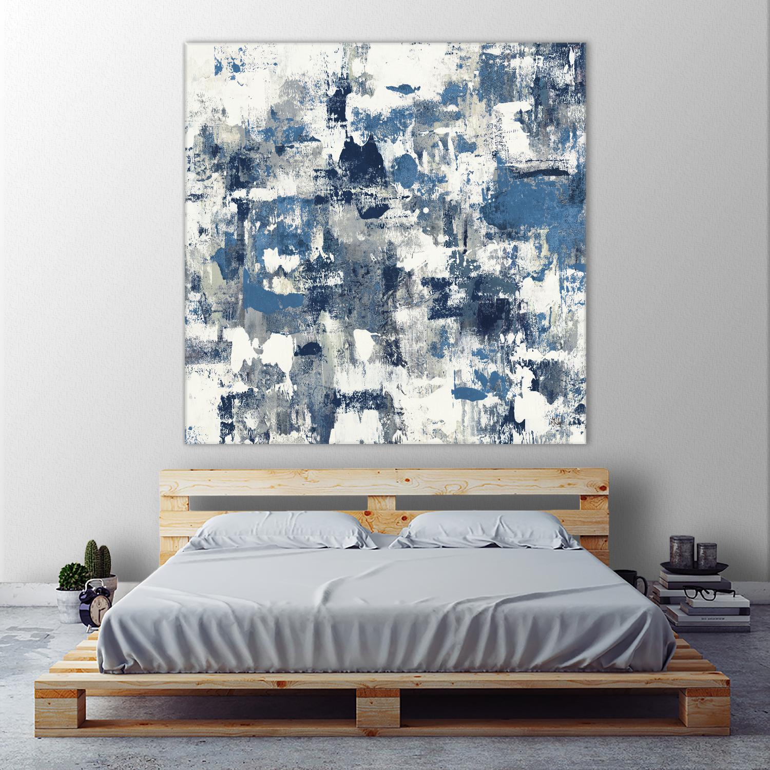 Conclusion Found I by Lisa Ridgers on GIANT ART - grey abstract