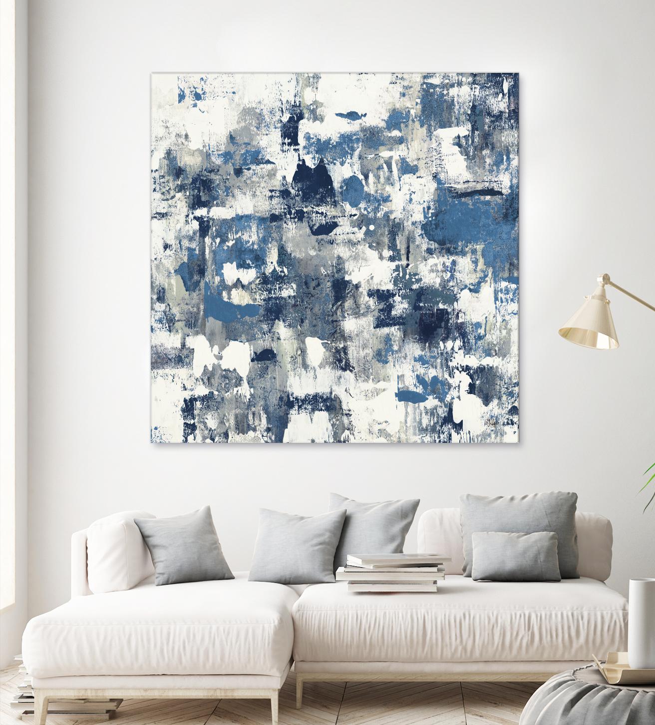 Conclusion Found I by Lisa Ridgers on GIANT ART - grey abstract
