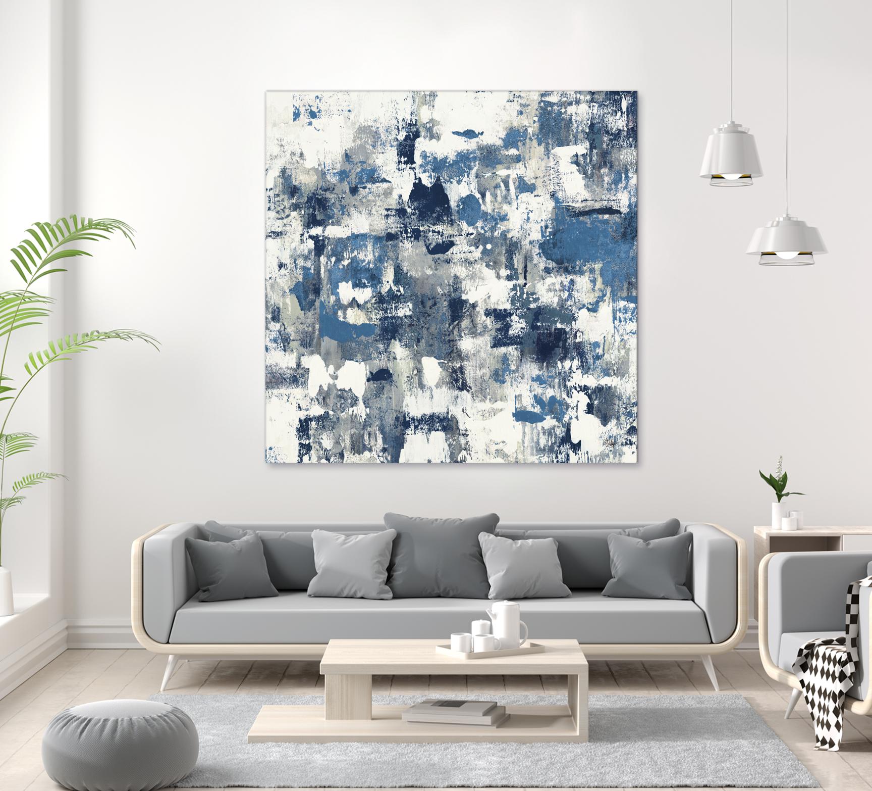 Conclusion Found I by Lisa Ridgers on GIANT ART - grey abstract