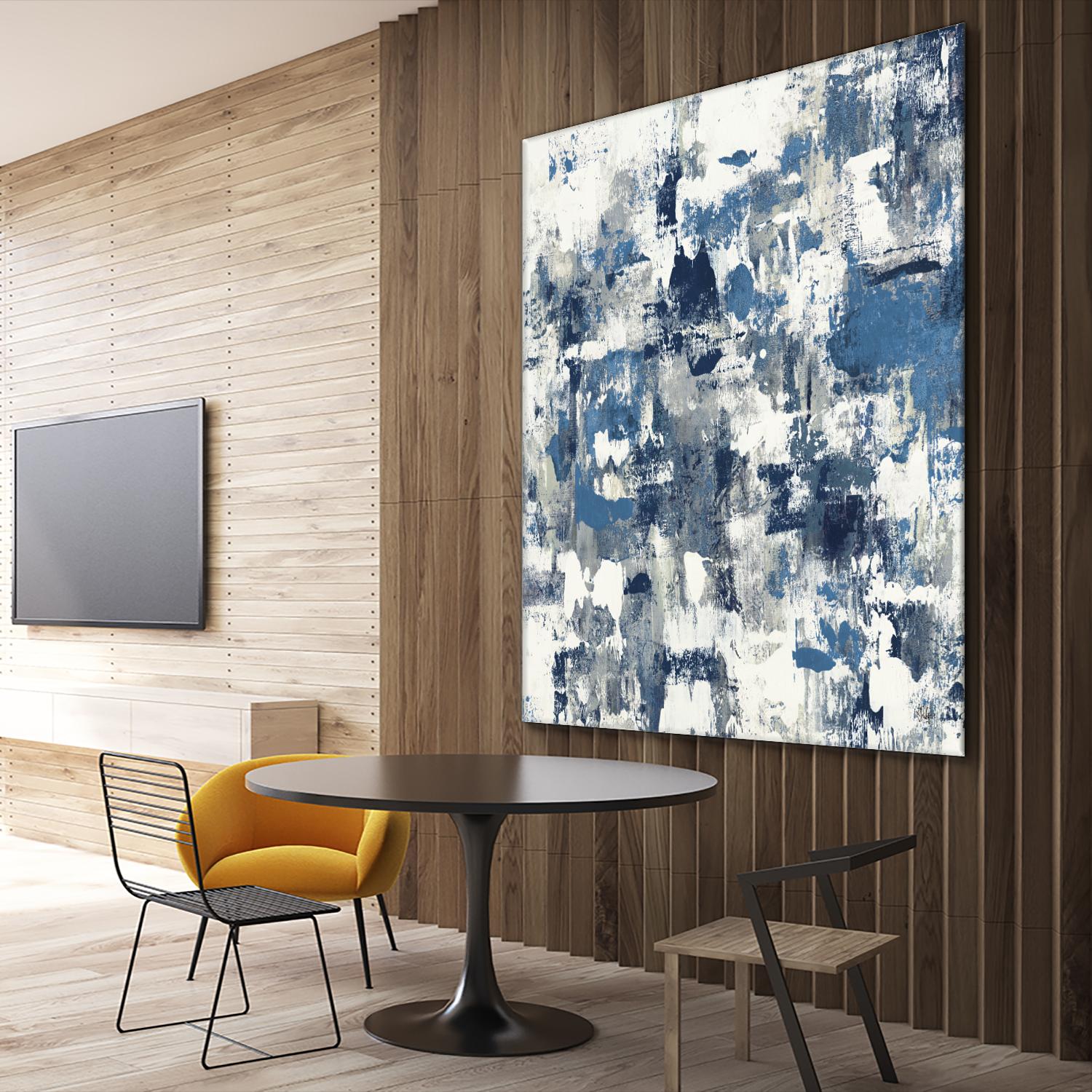 Conclusion Found I by Lisa Ridgers on GIANT ART - grey abstract