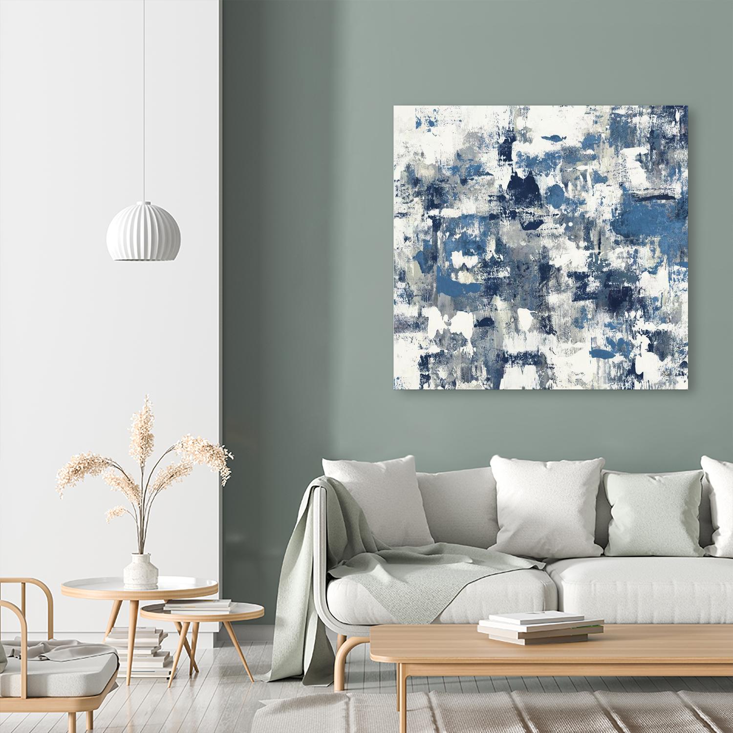 Conclusion Found I by Lisa Ridgers on GIANT ART - grey abstract