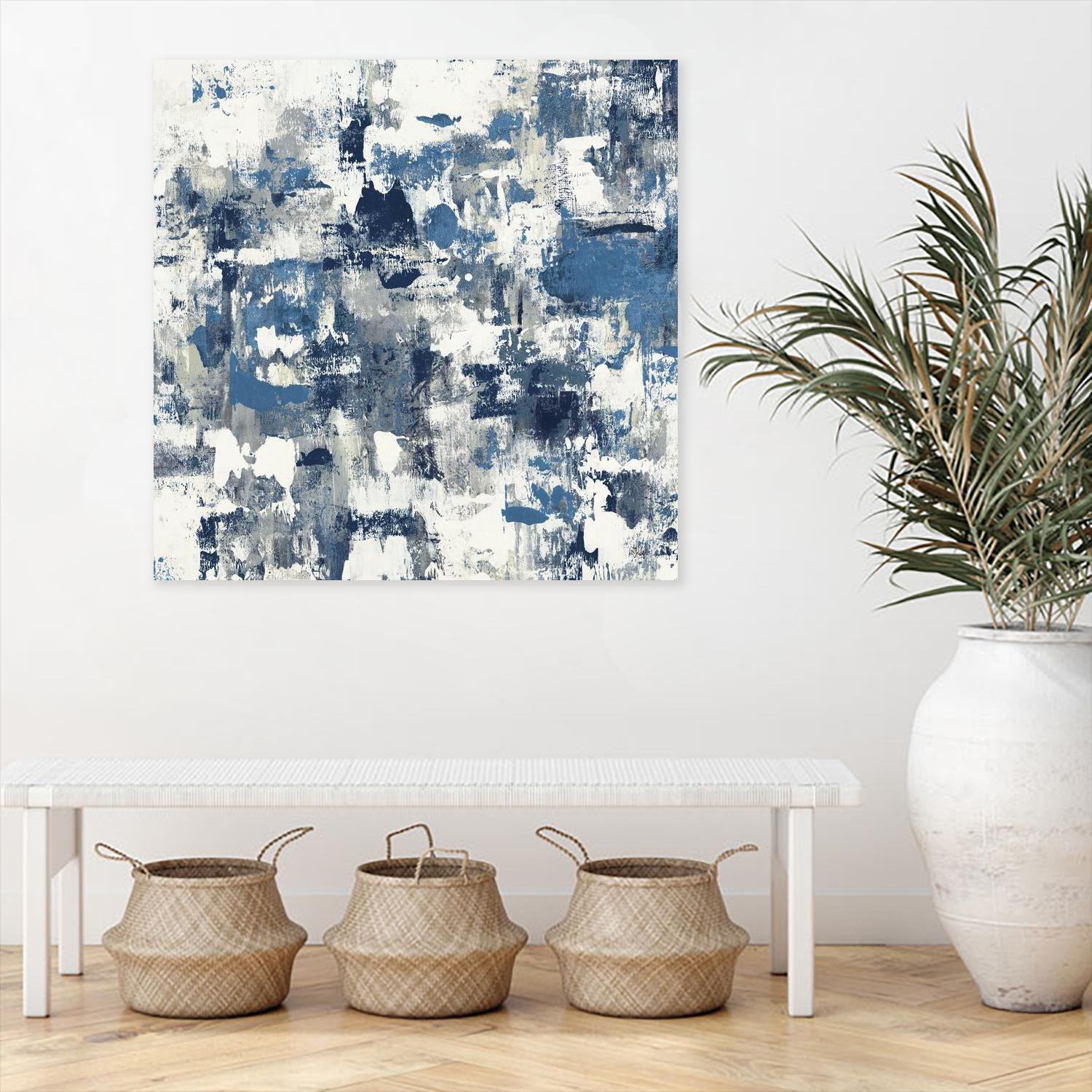 Conclusion Found I by Lisa Ridgers on GIANT ART - grey abstract