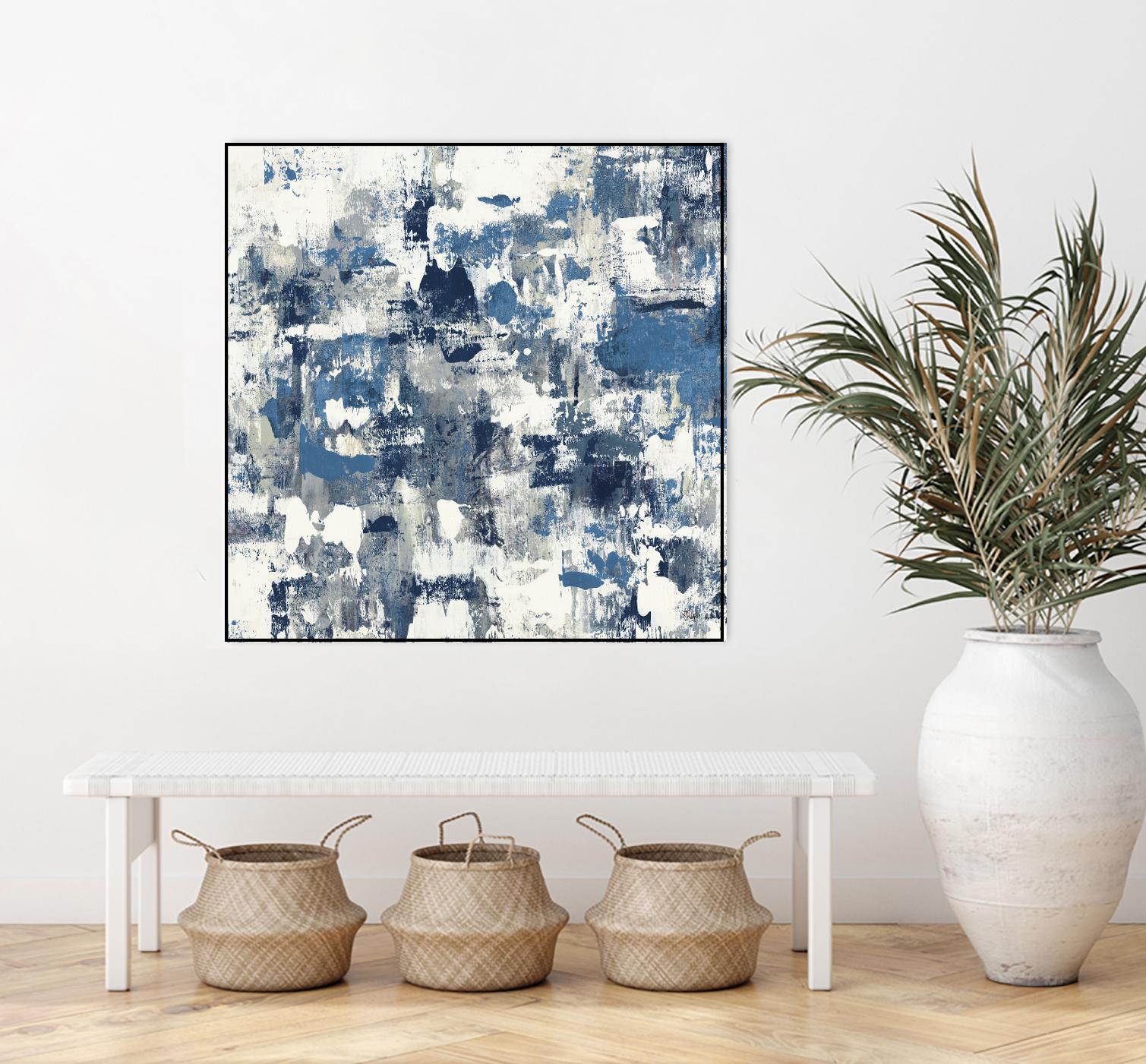 Conclusion Found I by Lisa Ridgers on GIANT ART - grey abstract