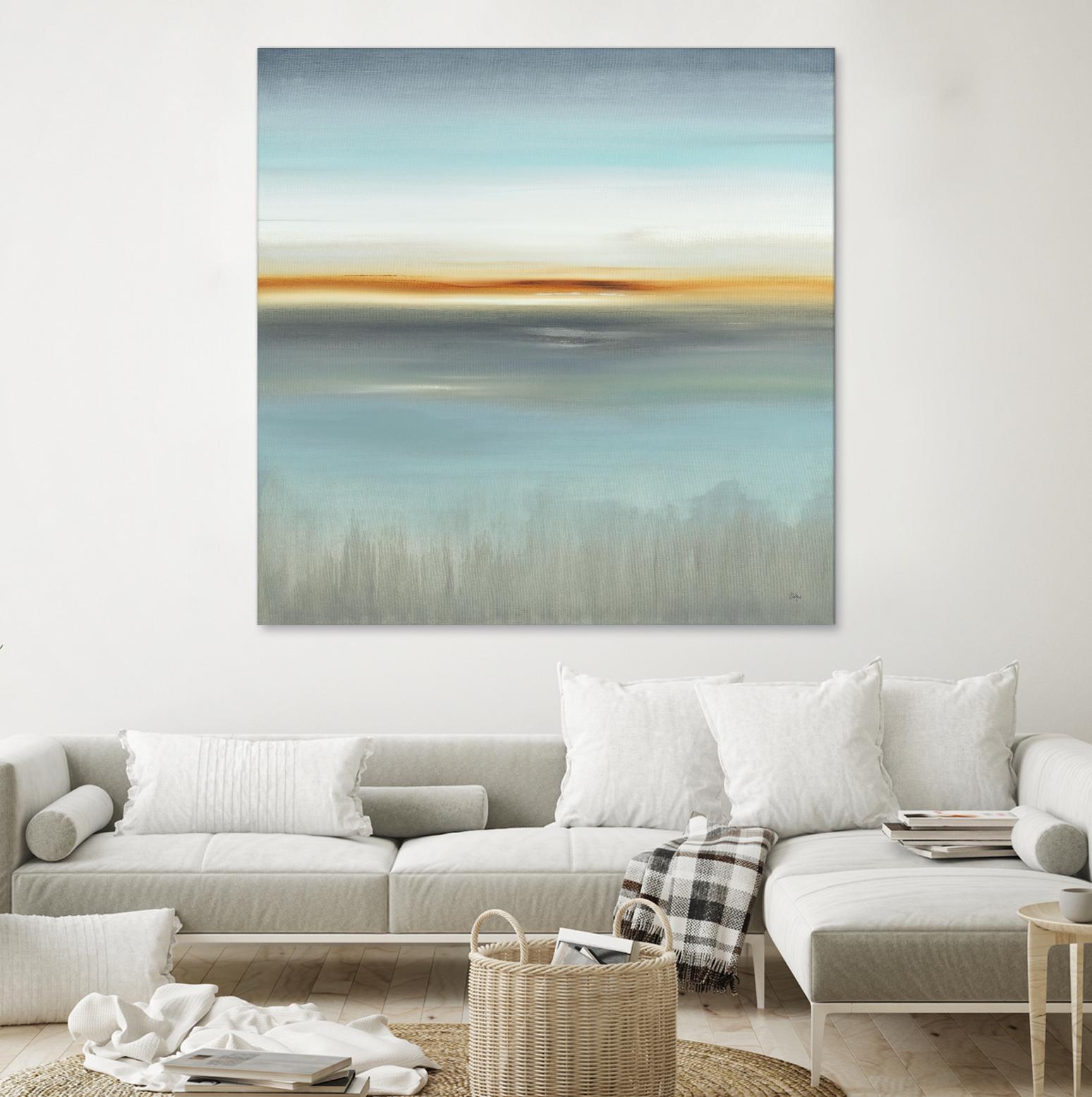 Dreamland III by Lisa Ridgers on GIANT ART - orange abstract