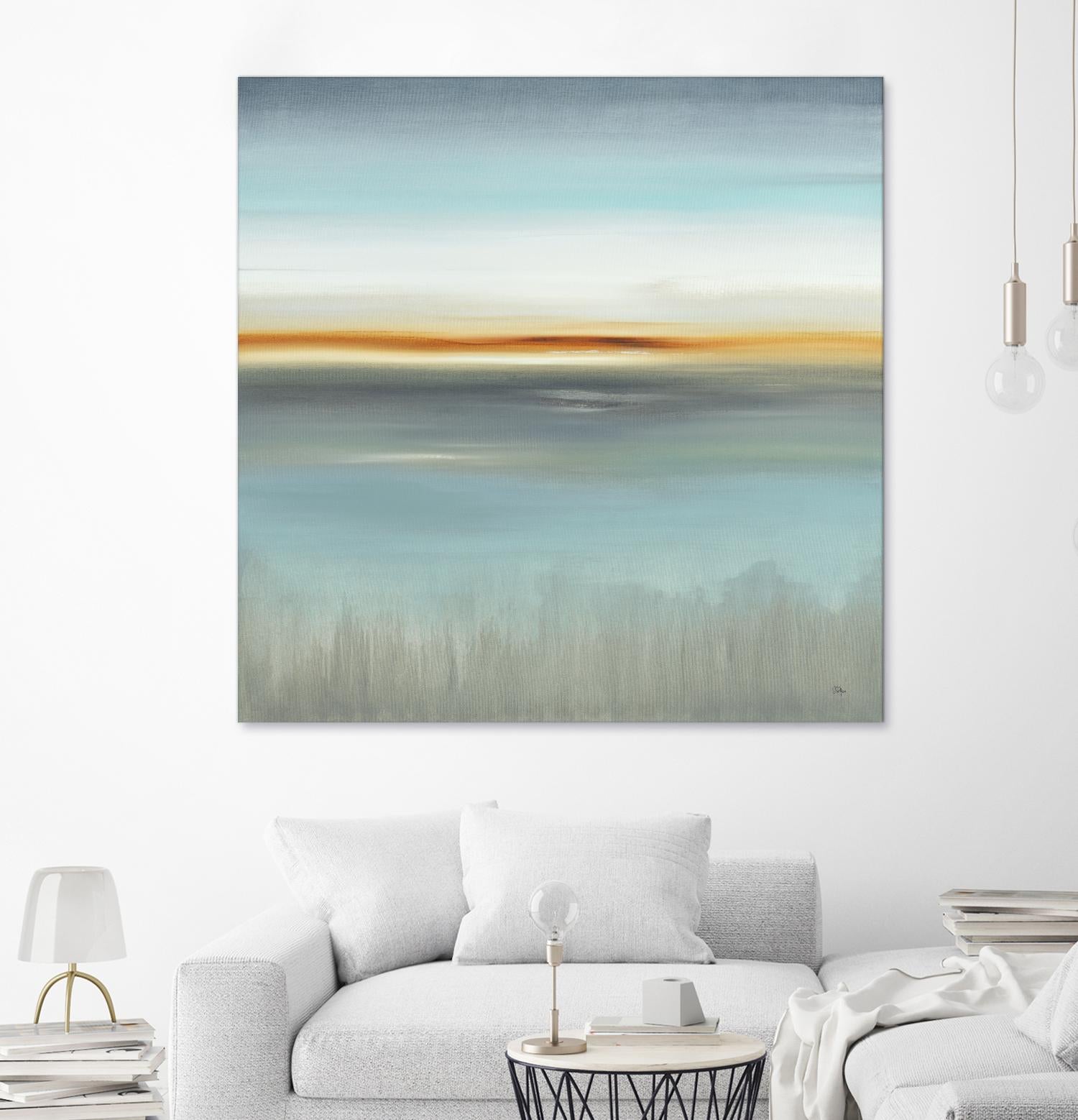 Dreamland III by Lisa Ridgers on GIANT ART - orange abstract