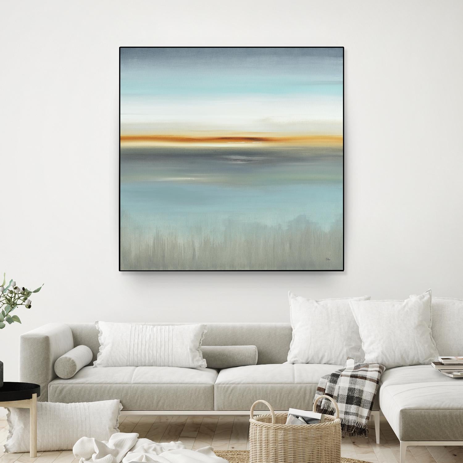 Dreamland III by Lisa Ridgers on GIANT ART - orange abstract