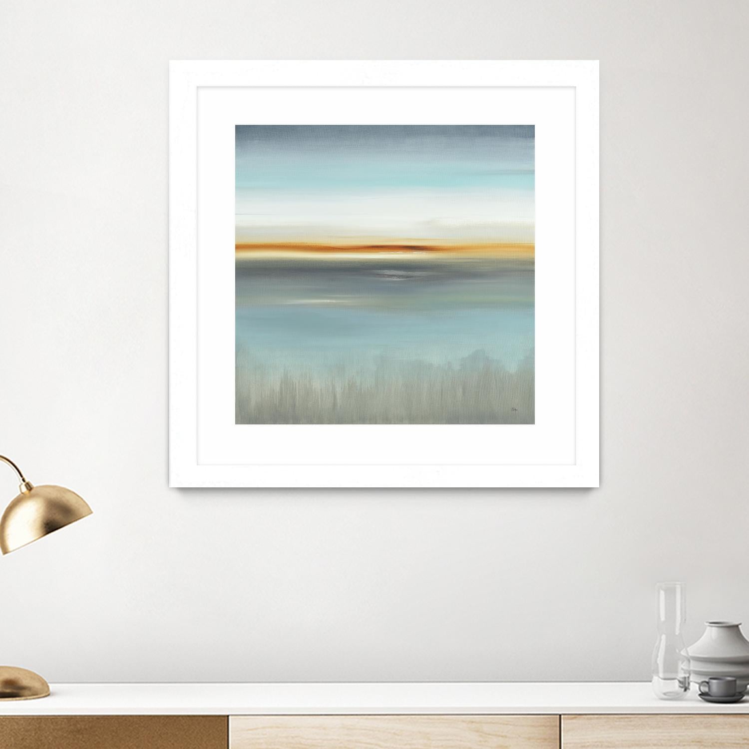 Dreamland III by Lisa Ridgers on GIANT ART - orange abstract