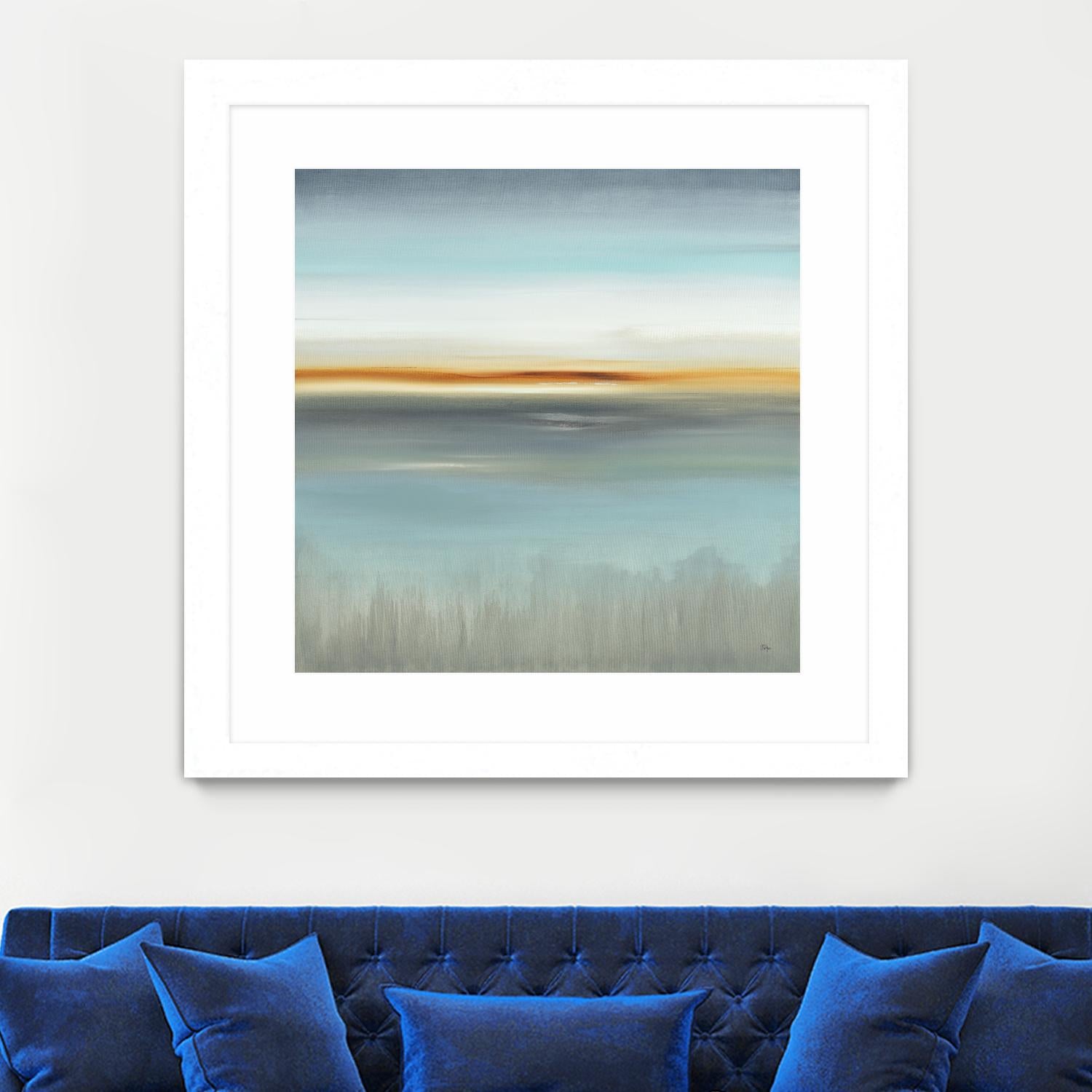 Dreamland III by Lisa Ridgers on GIANT ART - orange abstract