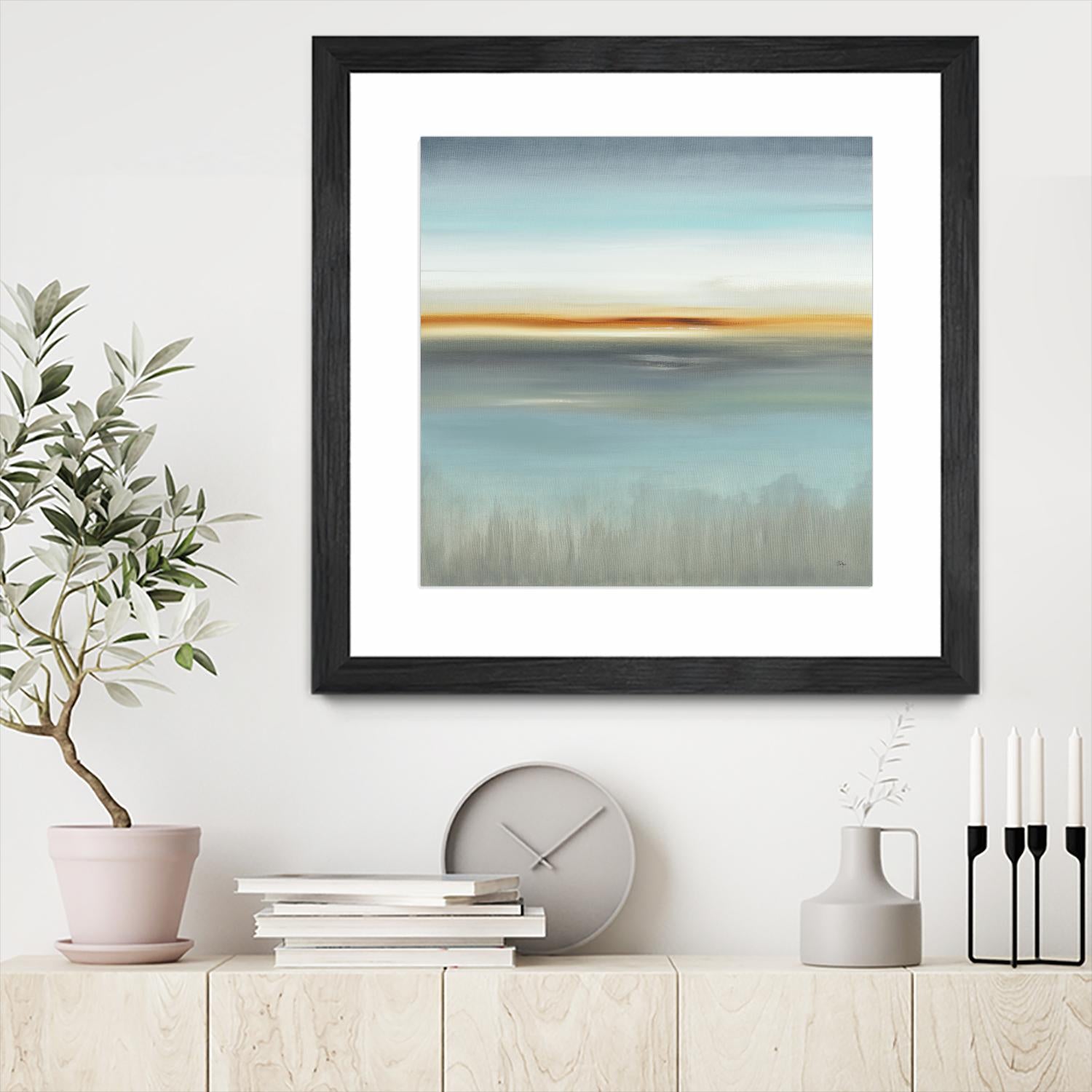 Dreamland III by Lisa Ridgers on GIANT ART - orange abstract