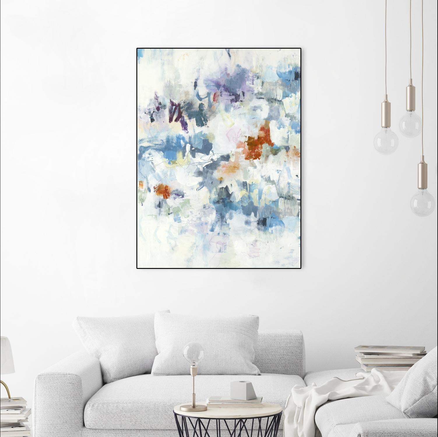 Colour Plays II by Lisa Ridgers on GIANT ART - reds abstract