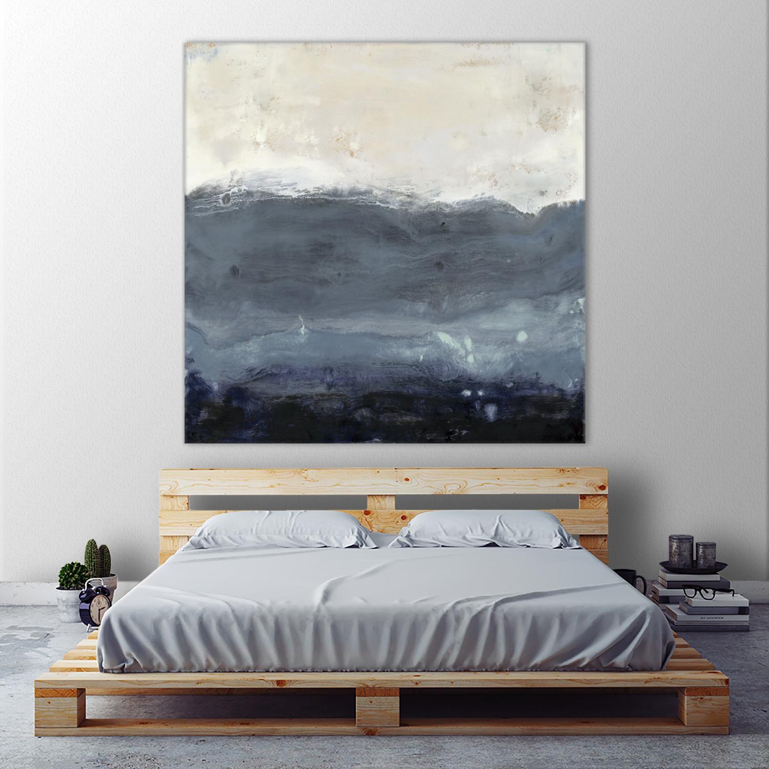 The Storm by Laura VanHorne on GIANT ART - white abstract