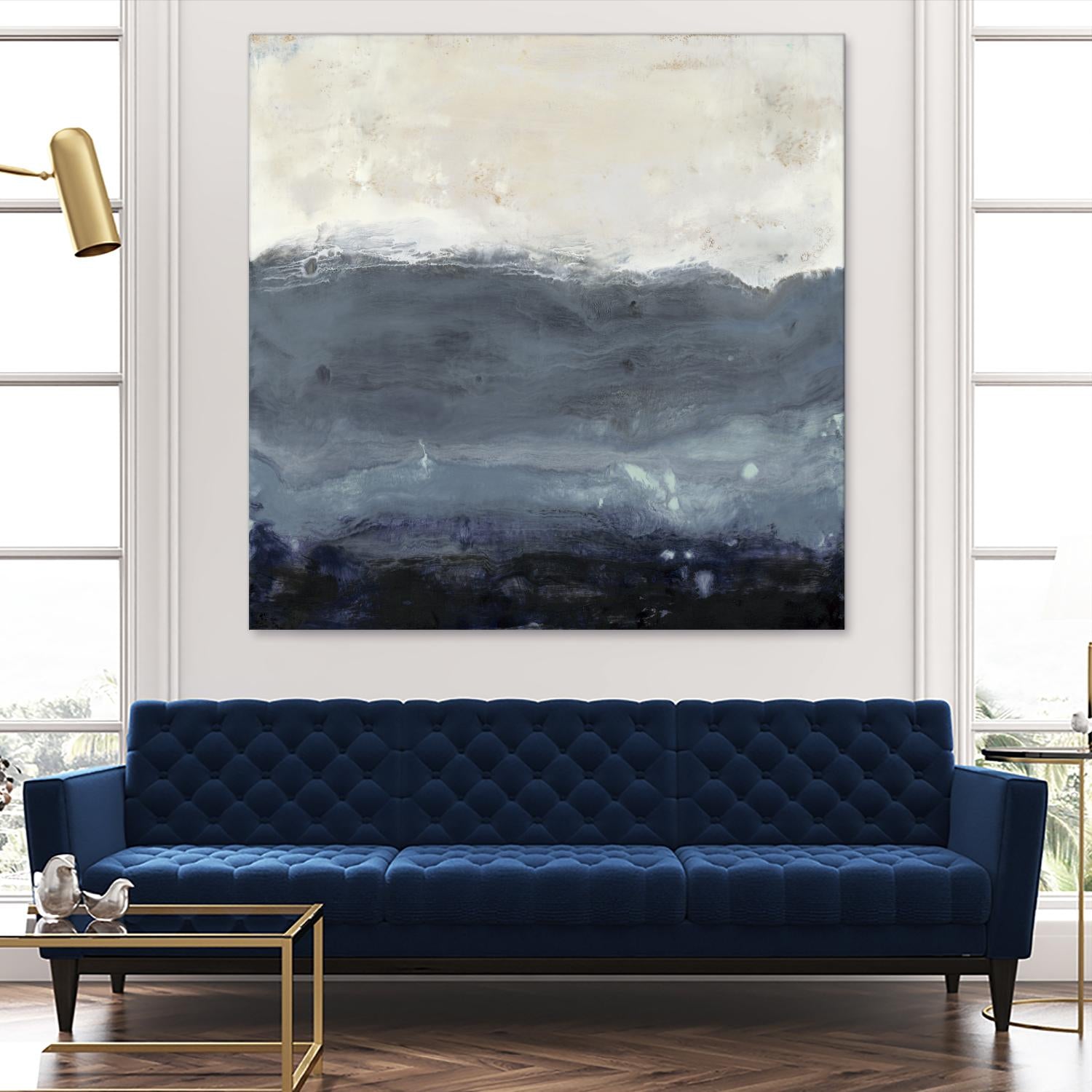 The Storm by Laura VanHorne on GIANT ART - white abstract