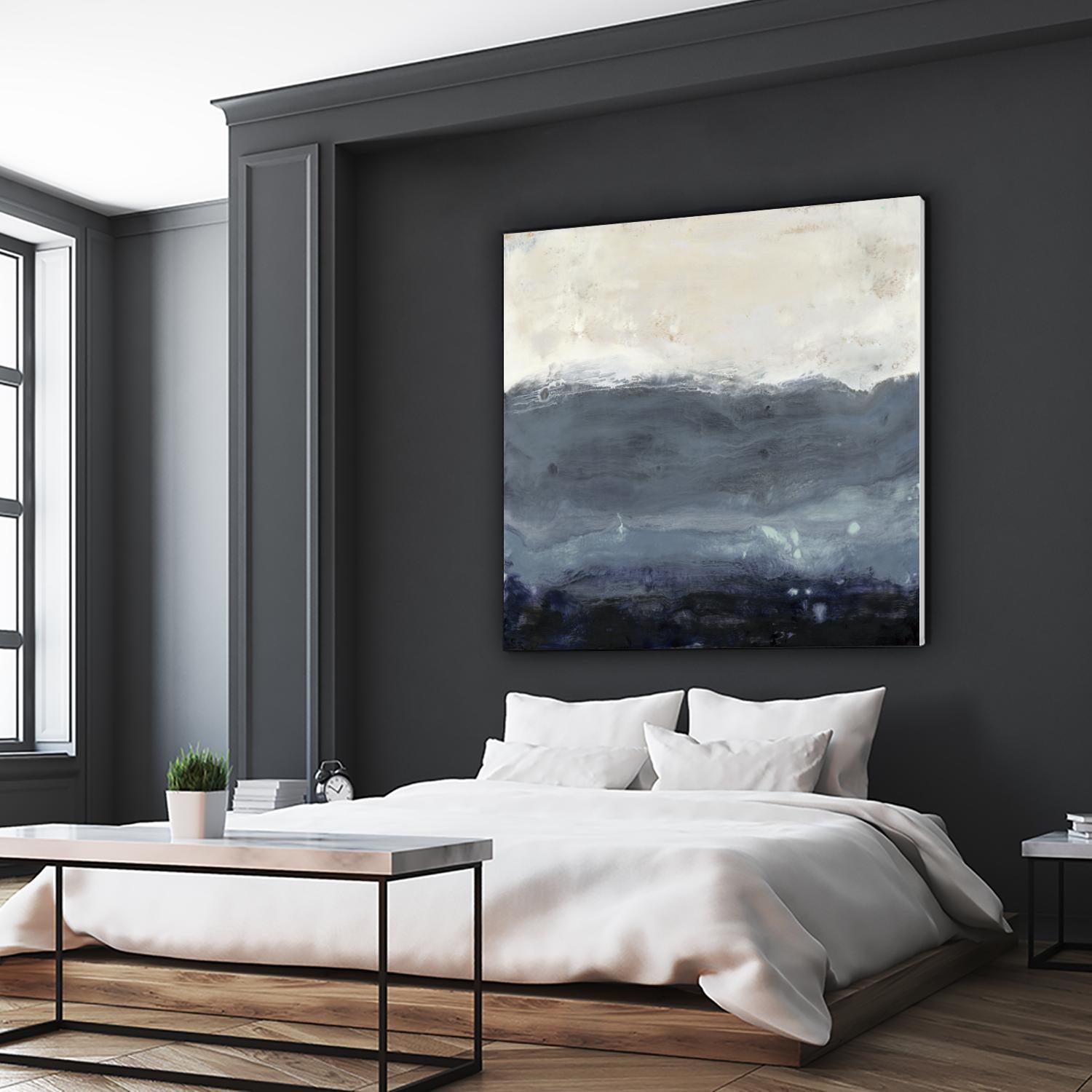 The Storm by Laura VanHorne on GIANT ART - white abstract