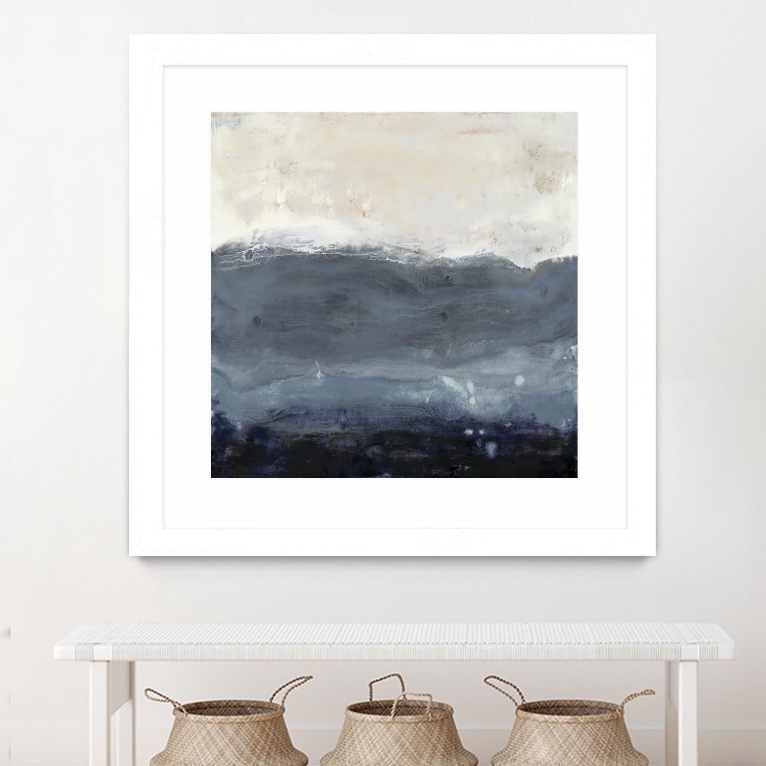 The Storm by Laura VanHorne on GIANT ART - white abstract