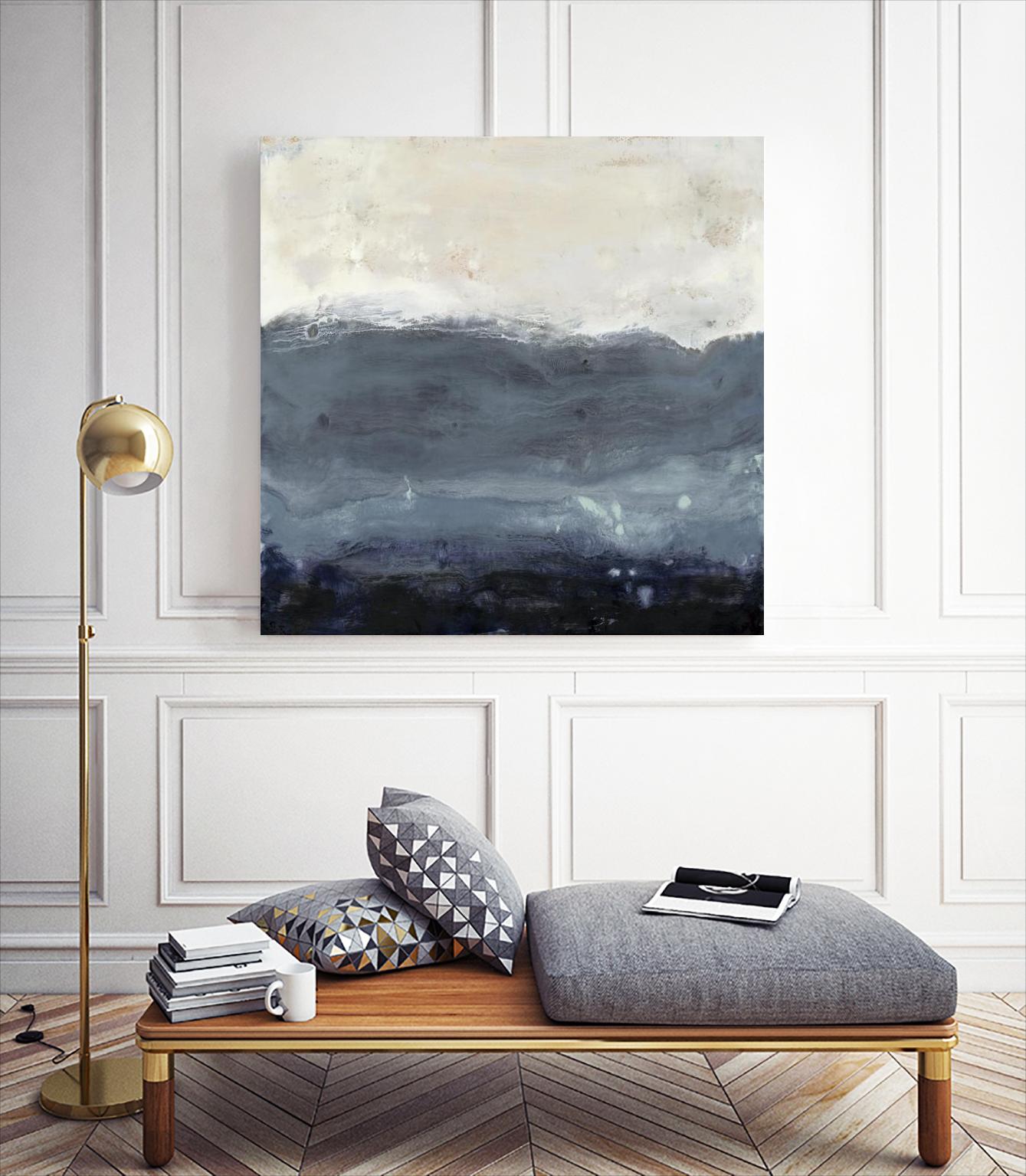 The Storm by Laura VanHorne on GIANT ART - white abstract