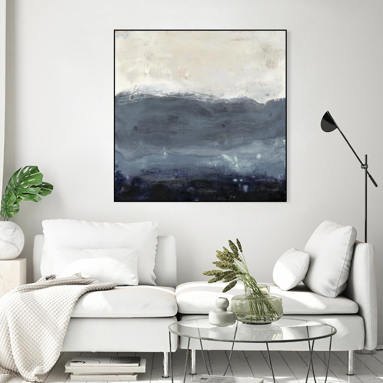 The Storm by Laura VanHorne on GIANT ART - white abstract