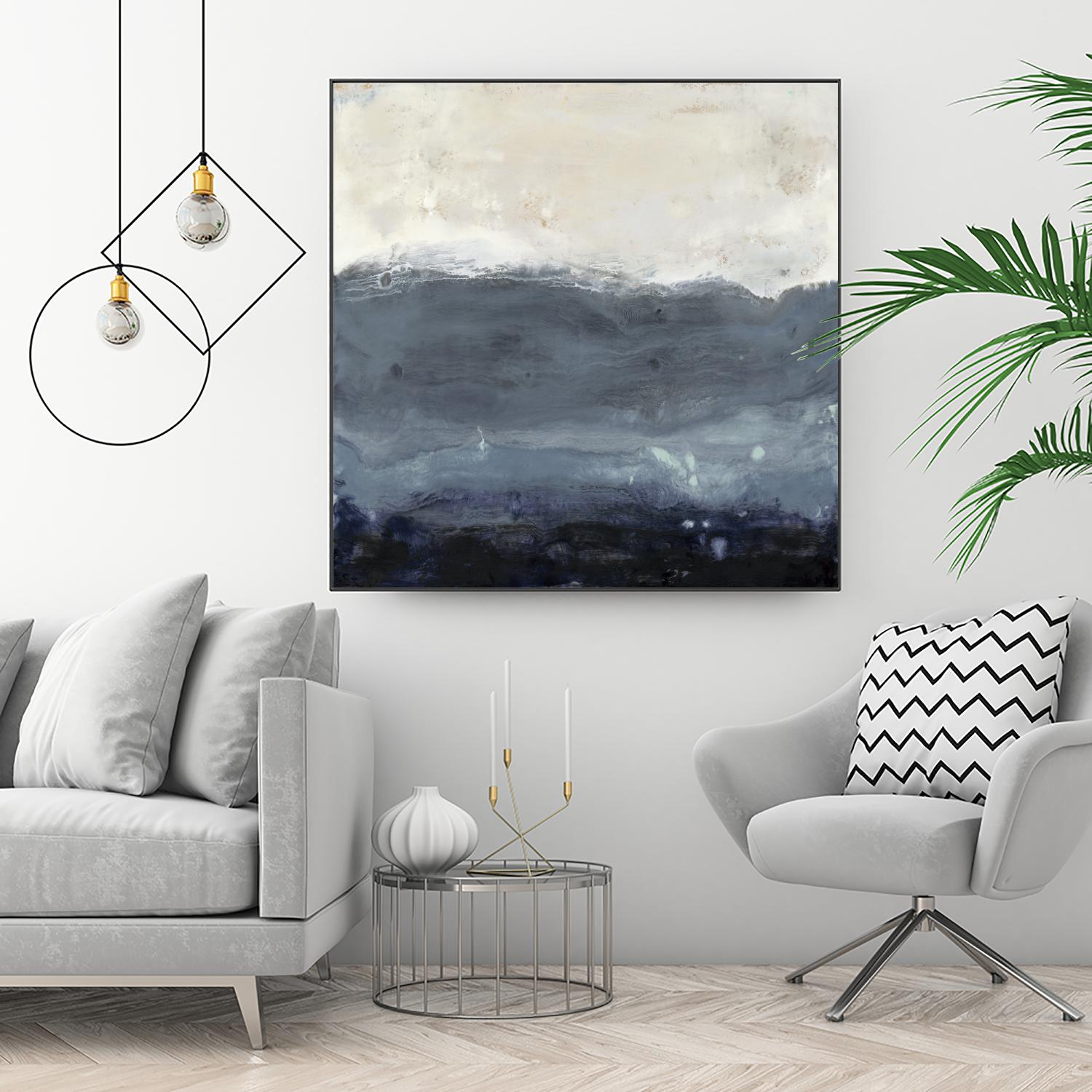 The Storm by Laura VanHorne on GIANT ART - white abstract