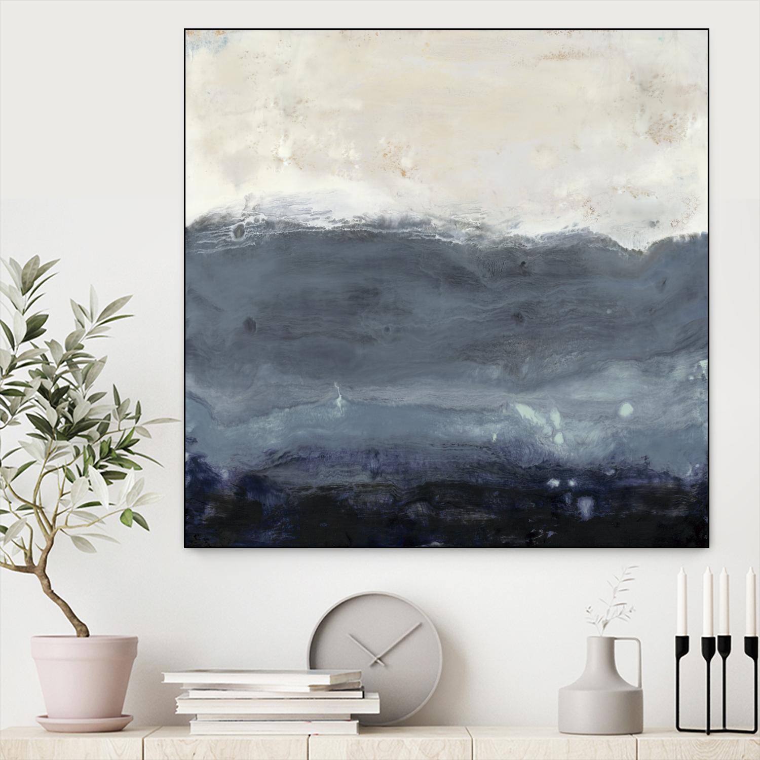 The Storm by Laura VanHorne on GIANT ART - white abstract