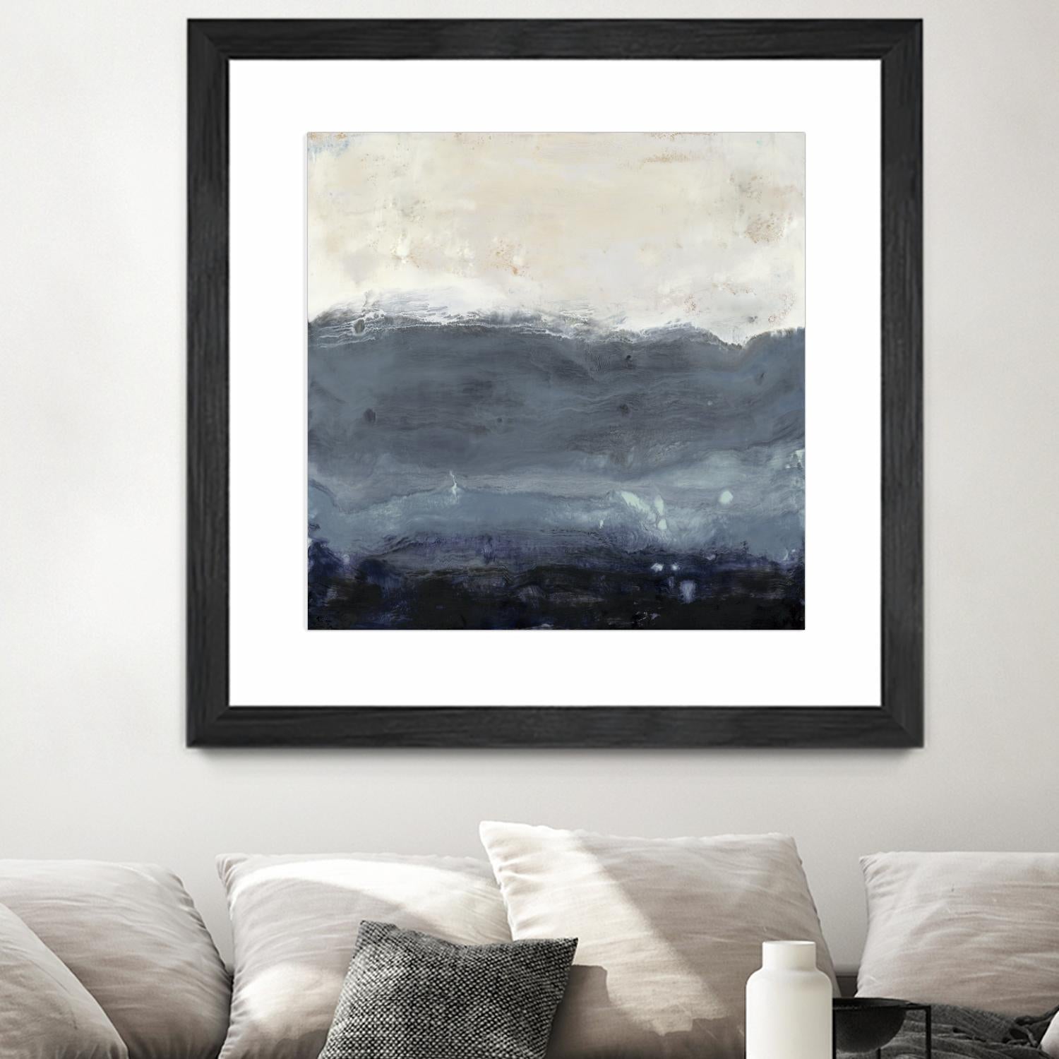 The Storm by Laura VanHorne on GIANT ART - white abstract