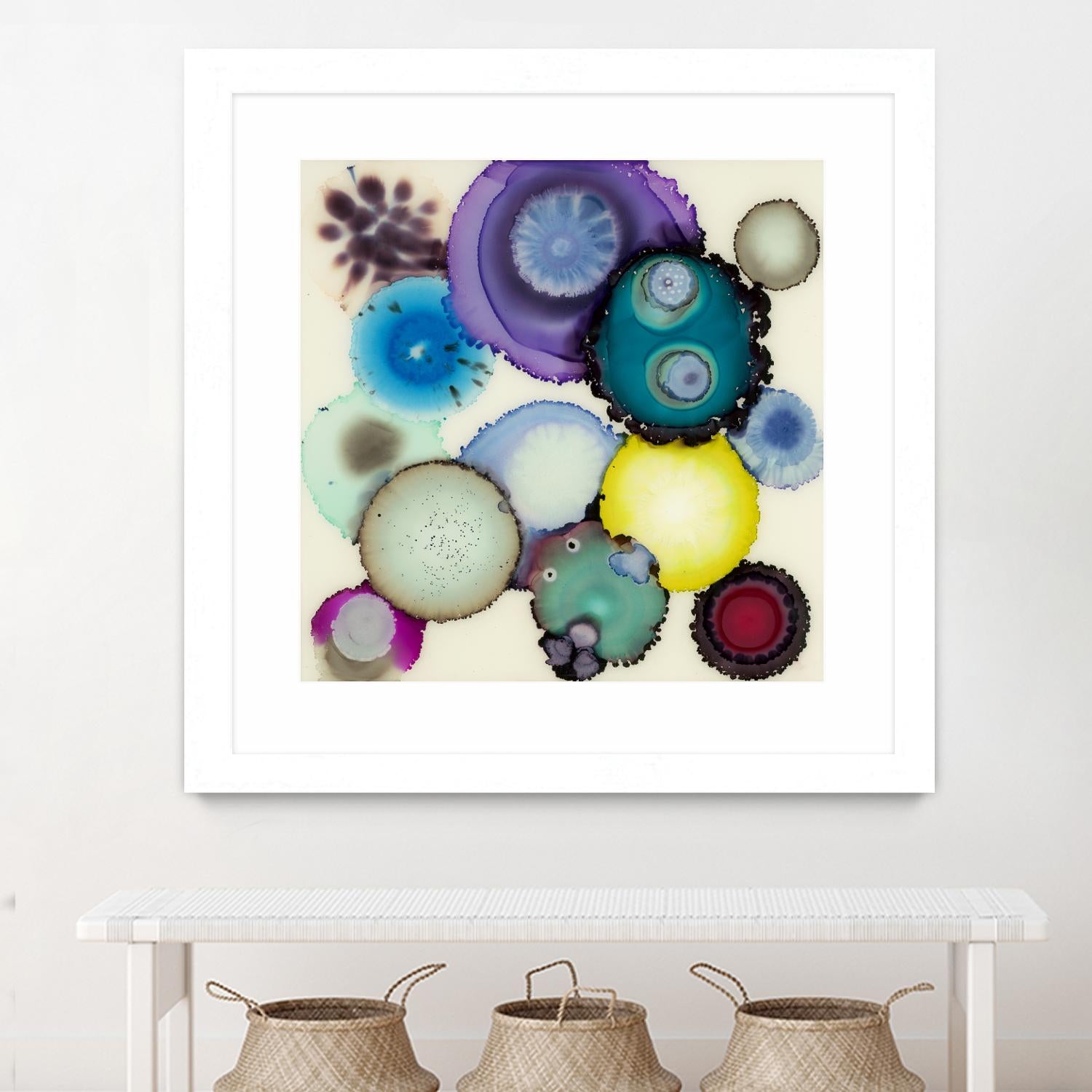 Kaleidoscope II by Laura VanHorne on GIANT ART - blue contemporary