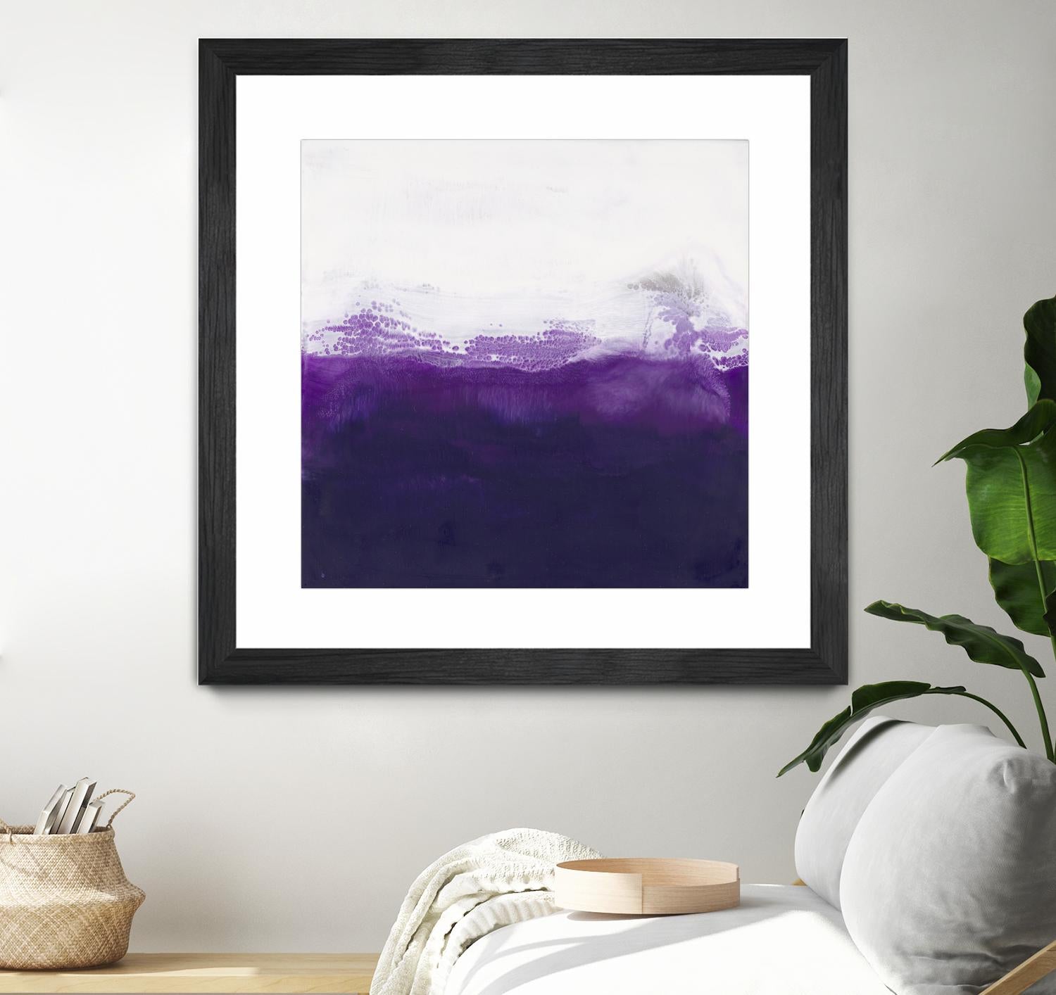 Purple by Laura VanHorne on GIANT ART - white abstract