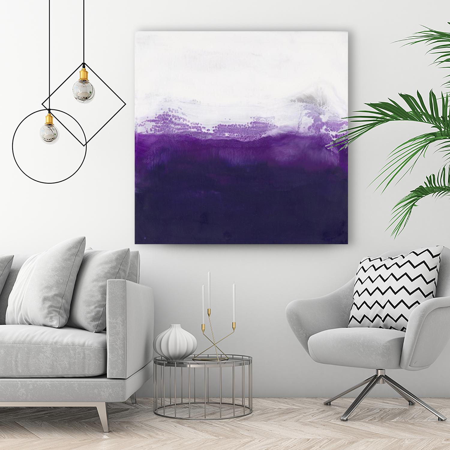 Purple by Laura VanHorne on GIANT ART - white abstract