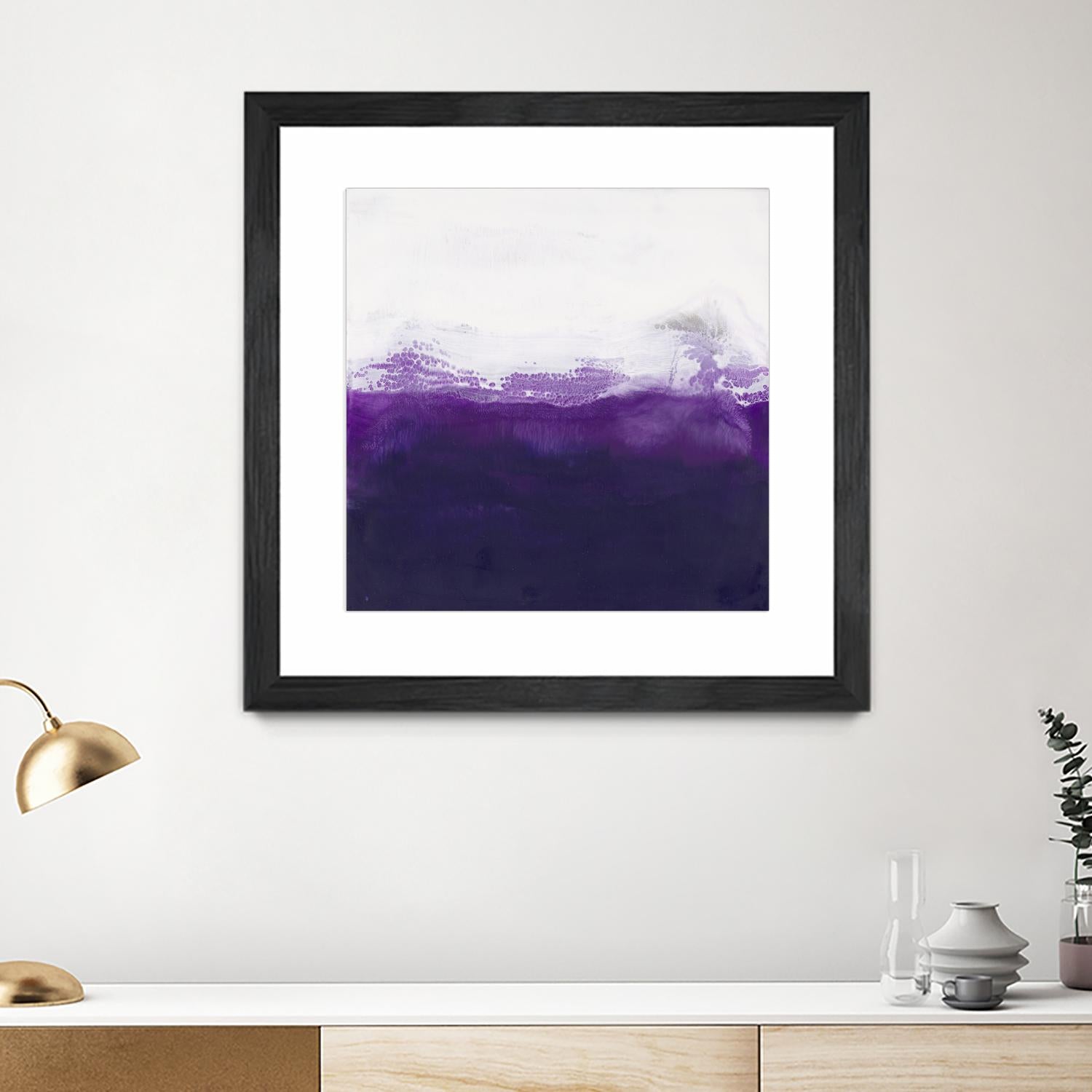 Purple by Laura VanHorne on GIANT ART - white abstract