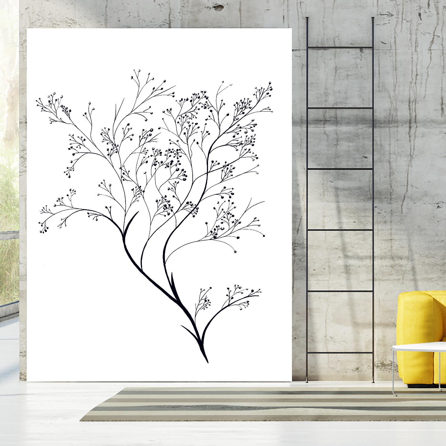 Airy Blooms II by Kayleigh Wold on GIANT ART - florals