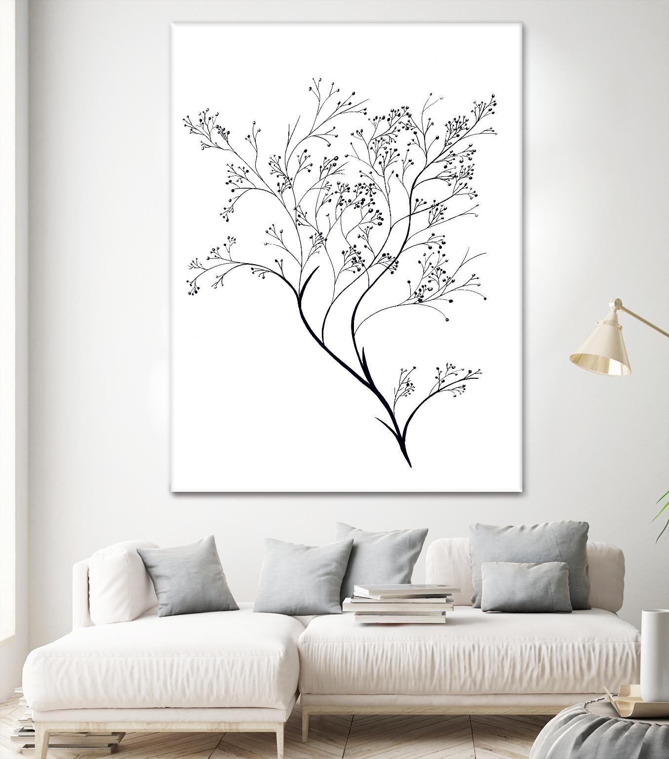 Airy Blooms II by Kayleigh Wold on GIANT ART - florals