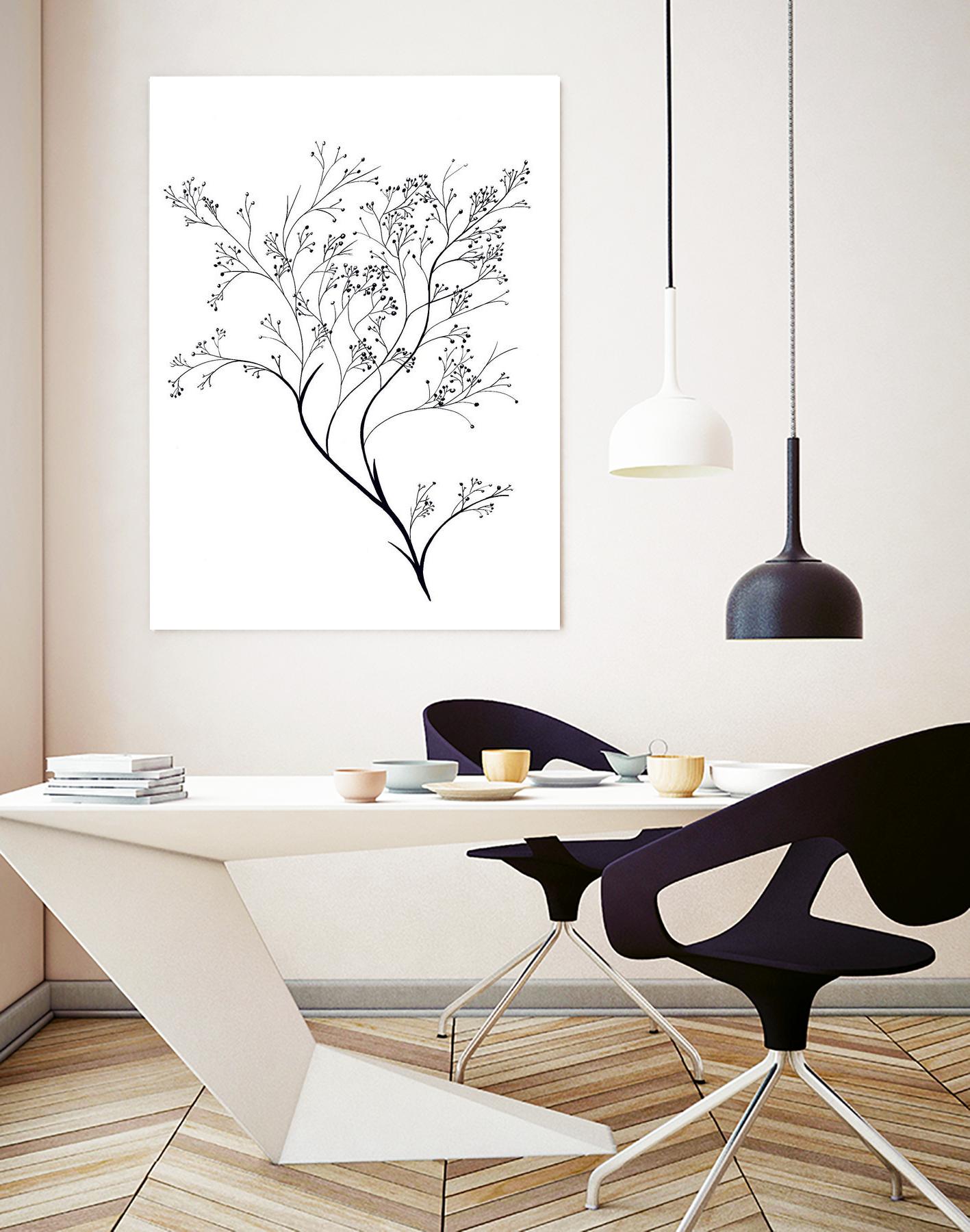 Airy Blooms II by Kayleigh Wold on GIANT ART - florals