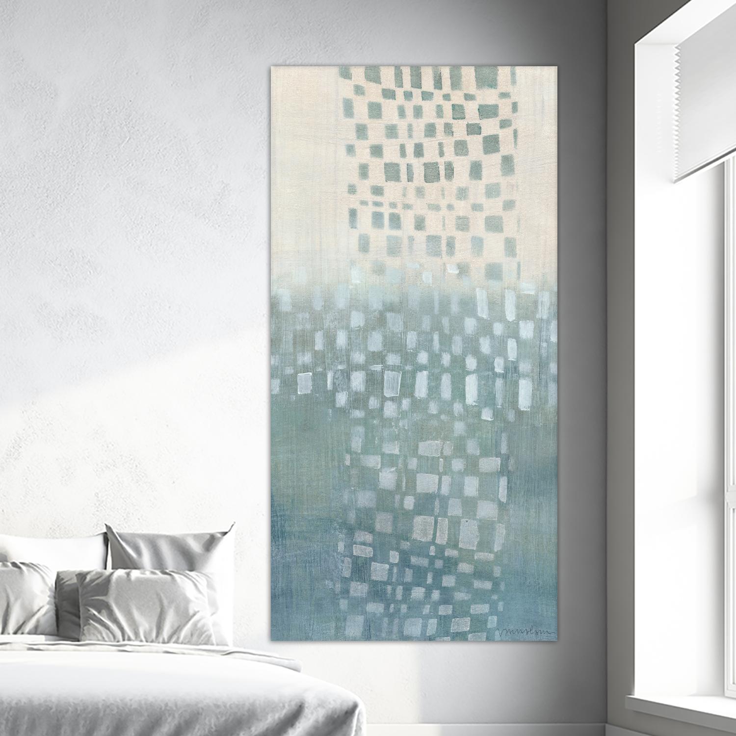 Beyond Atlantic I by Vanna Lam on GIANT ART - green abstract