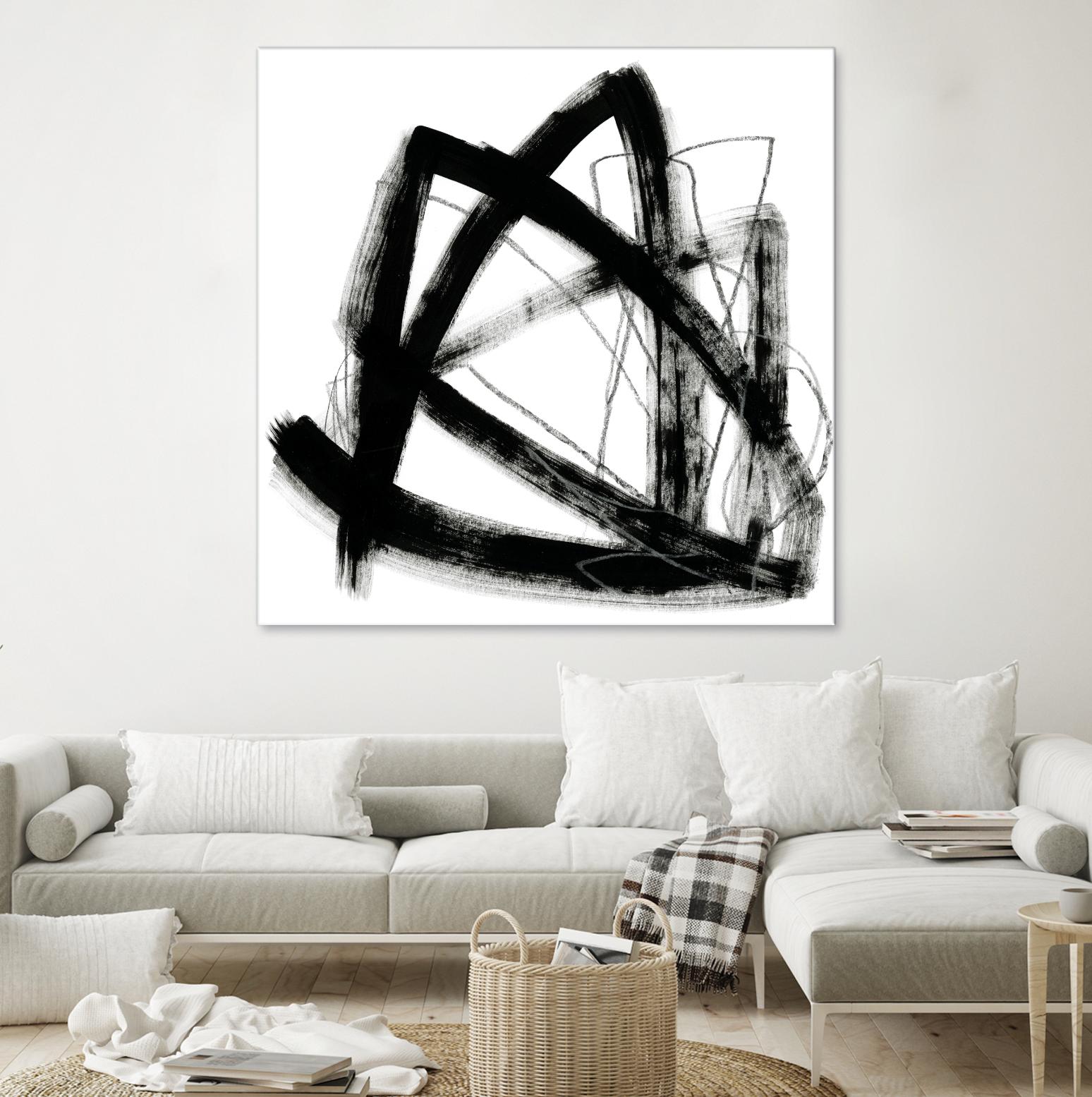 Tessellation IX by June Erica Vess on GIANT ART - black abstract