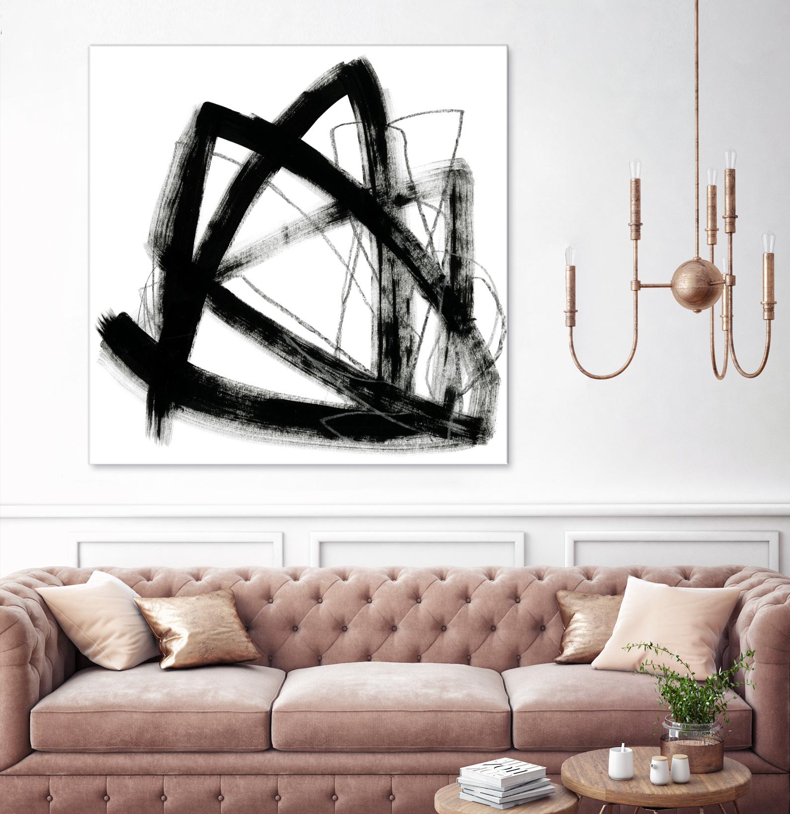 Tessellation IX by June Erica Vess on GIANT ART - black abstract