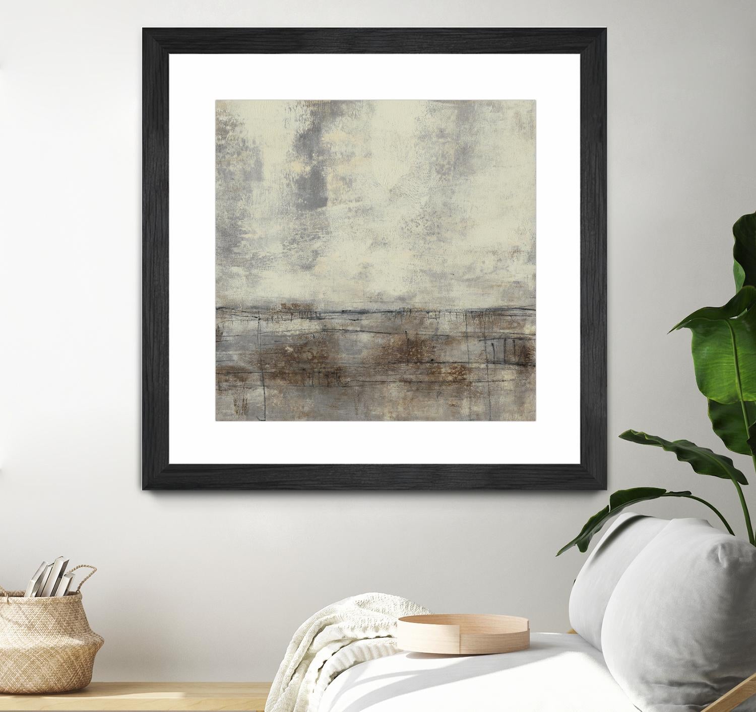 Neutral Plane II by Jennifer Goldberger on GIANT ART - brown abstract