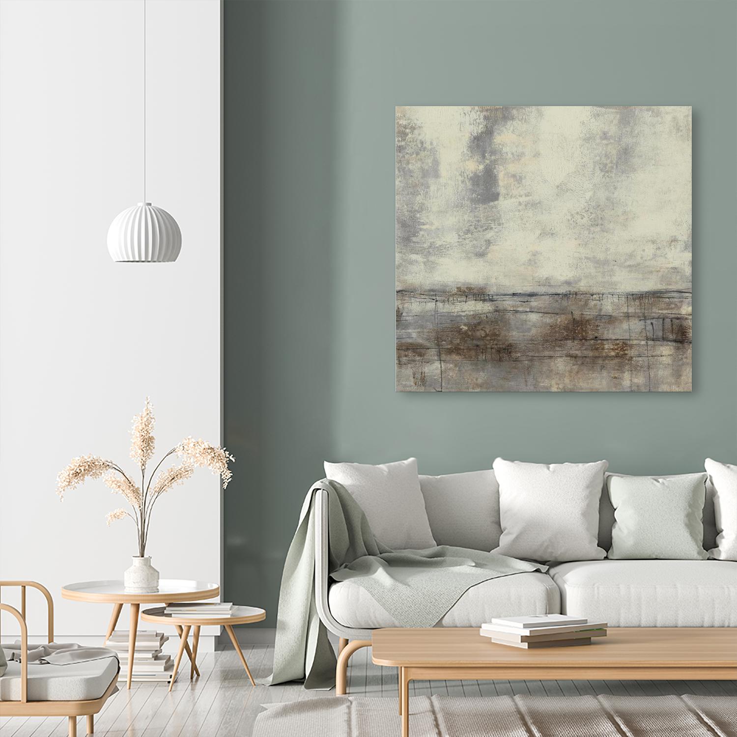 Neutral Plane II by Jennifer Goldberger on GIANT ART - brown abstract