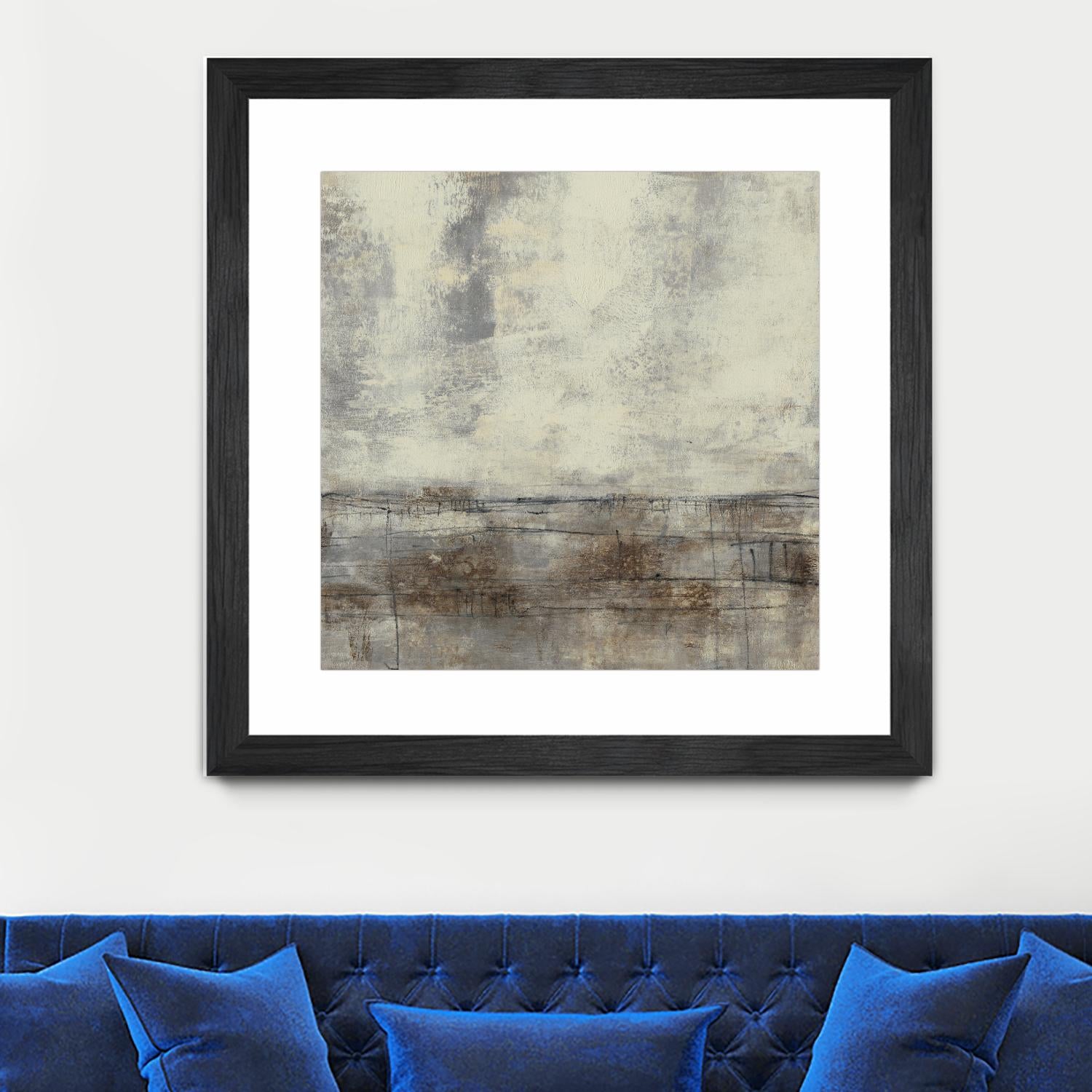 Neutral Plane II by Jennifer Goldberger on GIANT ART - brown abstract