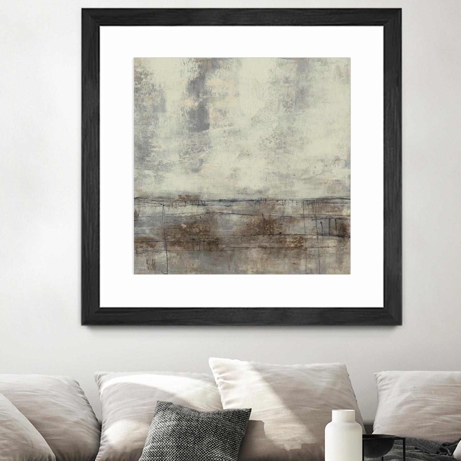 Neutral Plane II by Jennifer Goldberger on GIANT ART - brown abstract