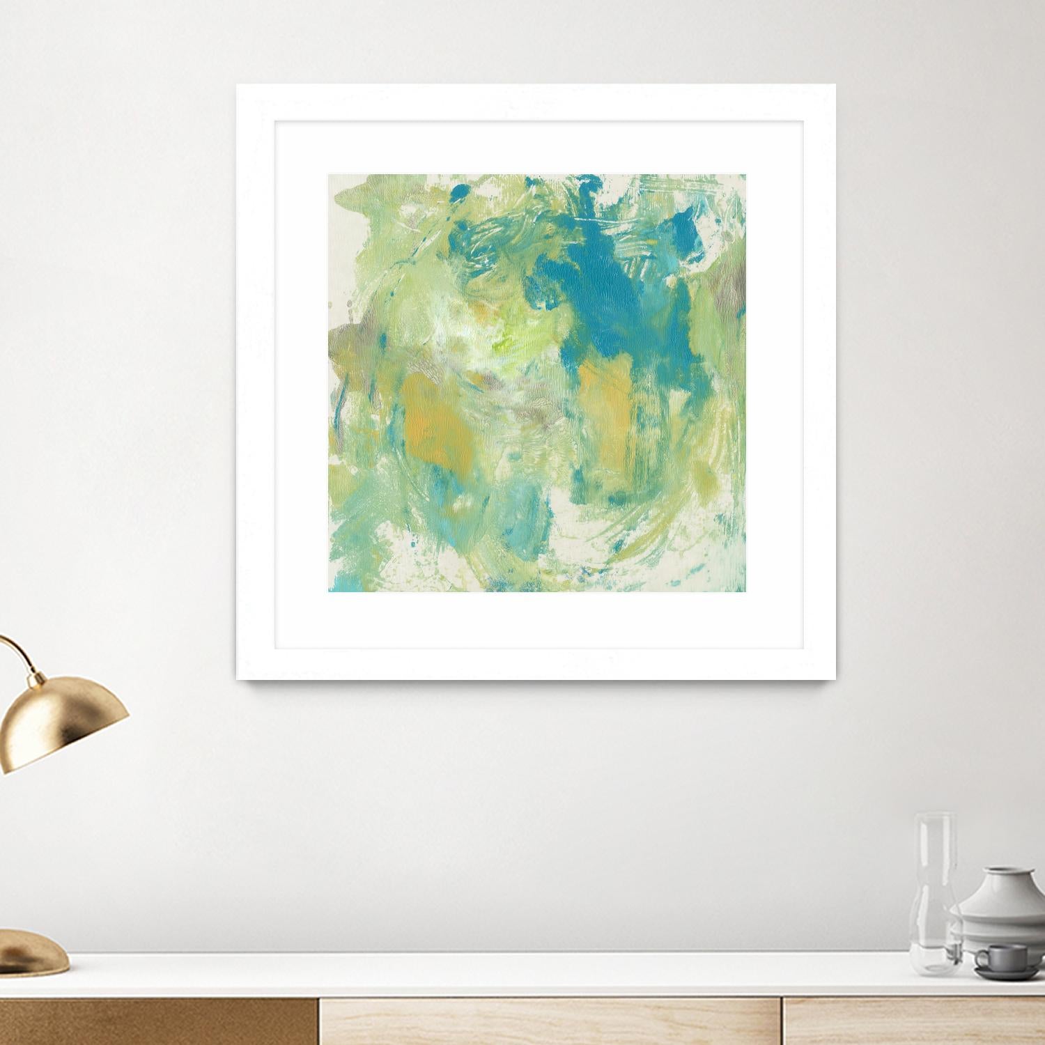 World Wind I by Tim OToole on GIANT ART - green abstract