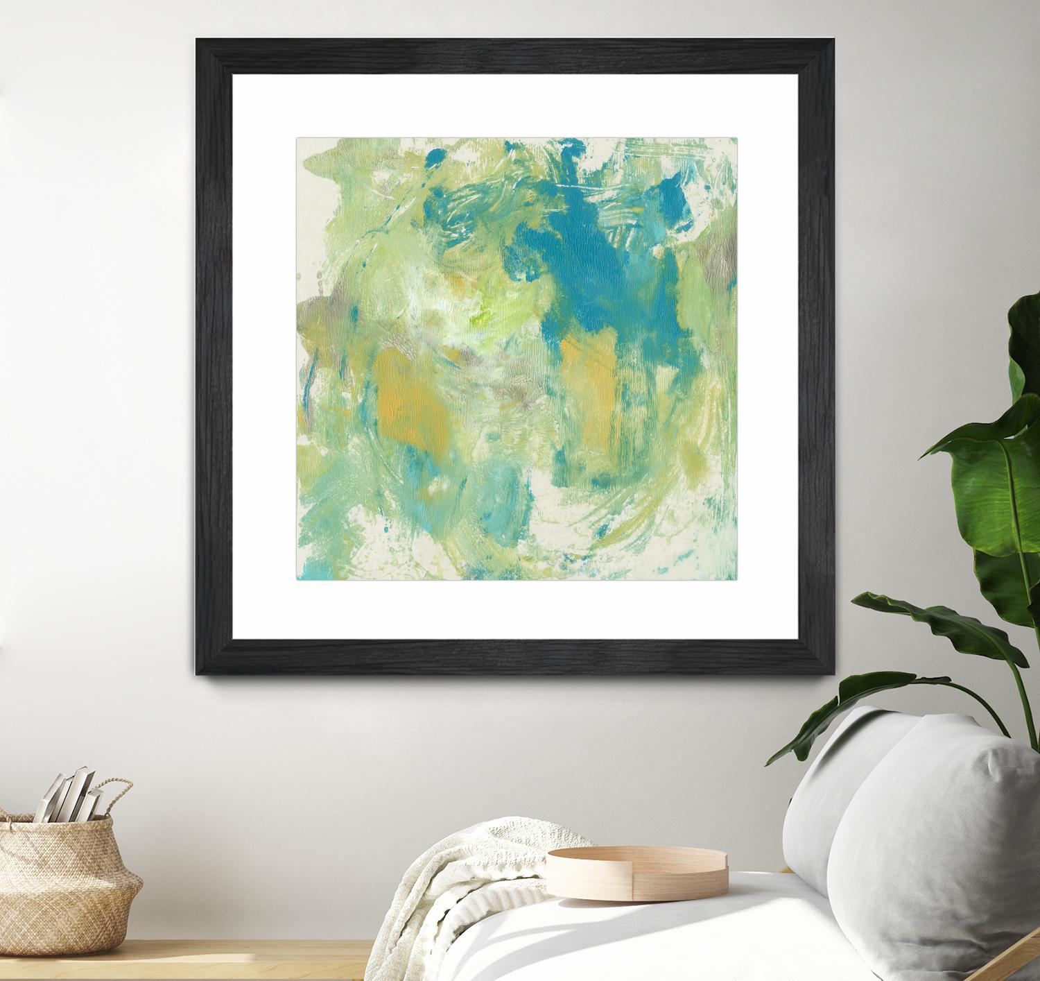 World Wind I by Tim OToole on GIANT ART - green abstract