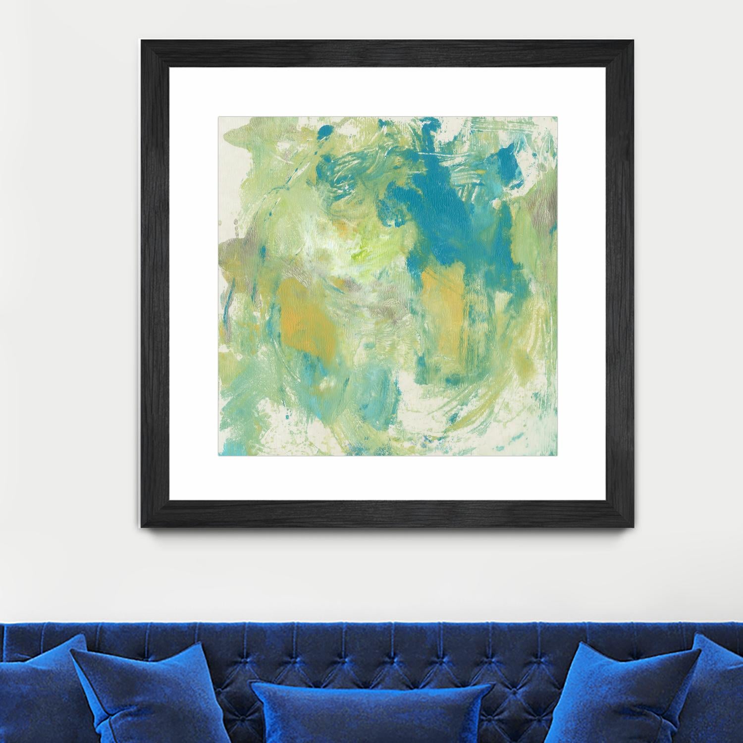 World Wind I by Tim OToole on GIANT ART - green abstract