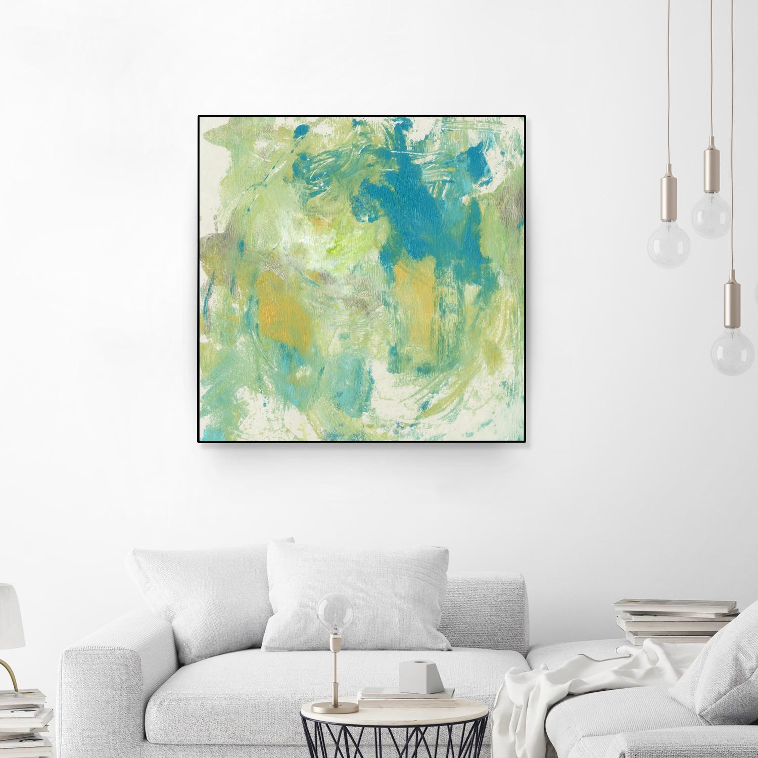 World Wind I by Tim OToole on GIANT ART - green abstract