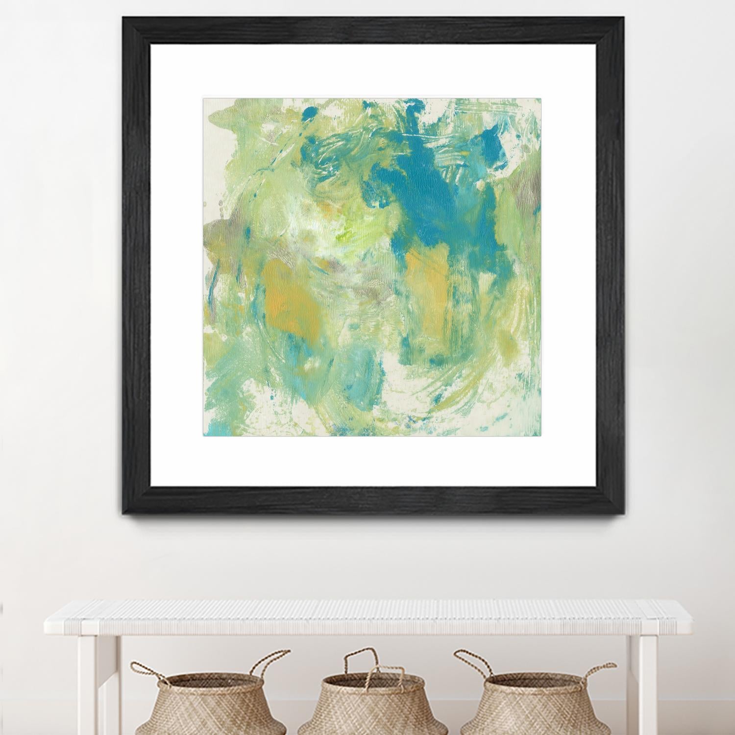 World Wind I by Tim OToole on GIANT ART - green abstract