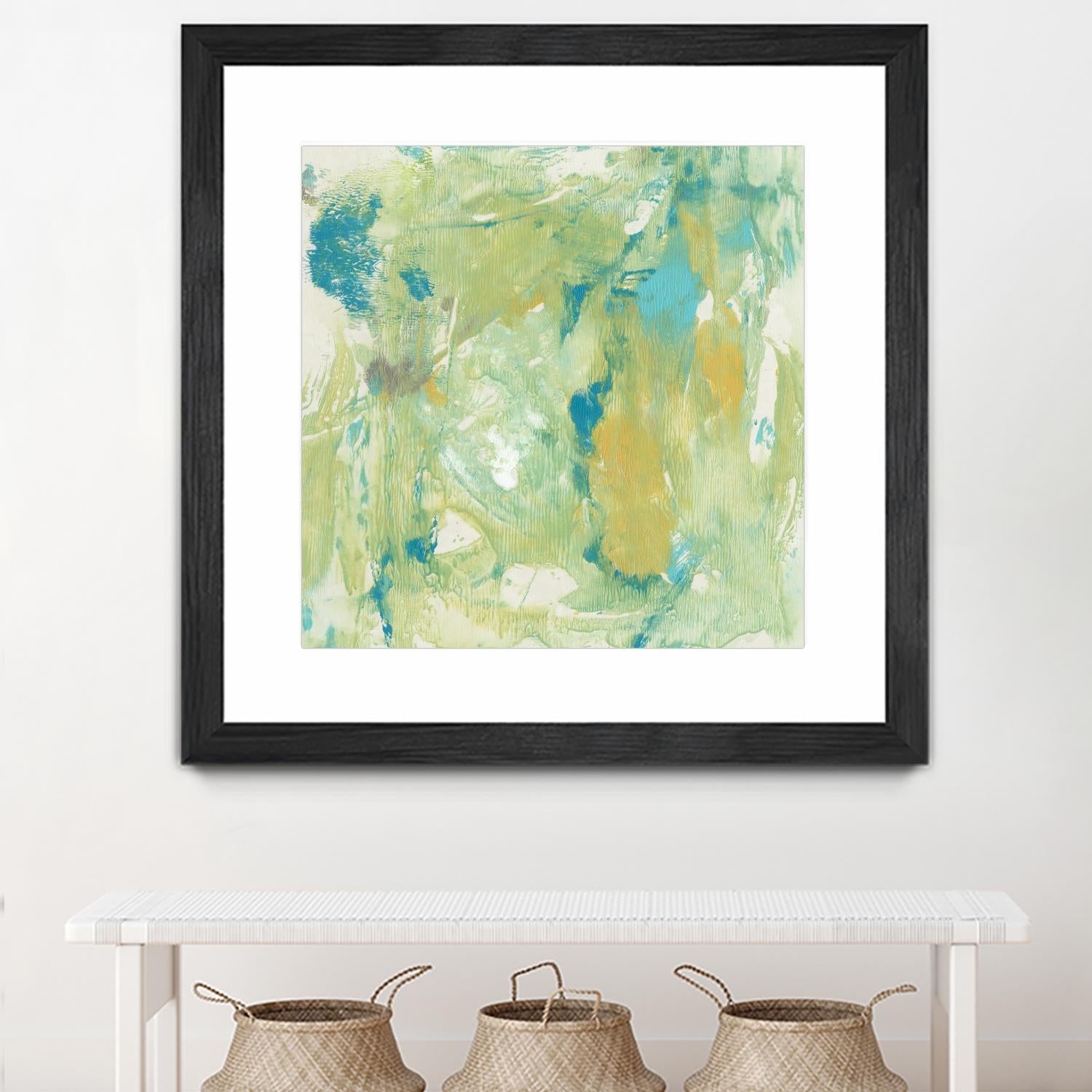 World Wind II by Tim OToole on GIANT ART - green abstract